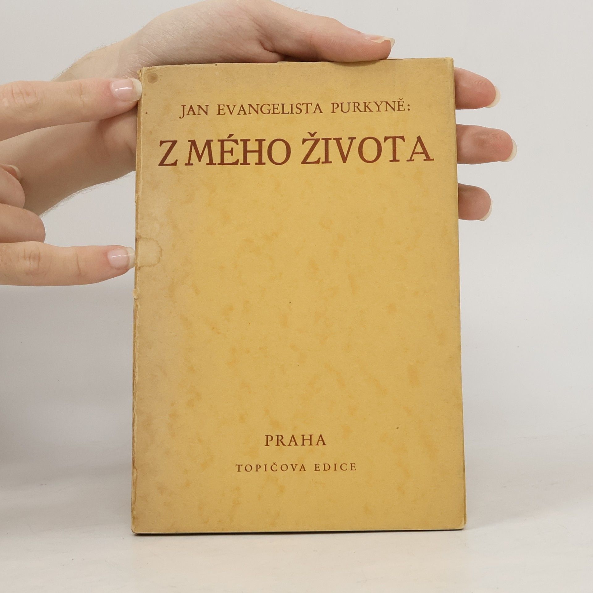 Jan Evangelista Purkyně Nitky z mého života