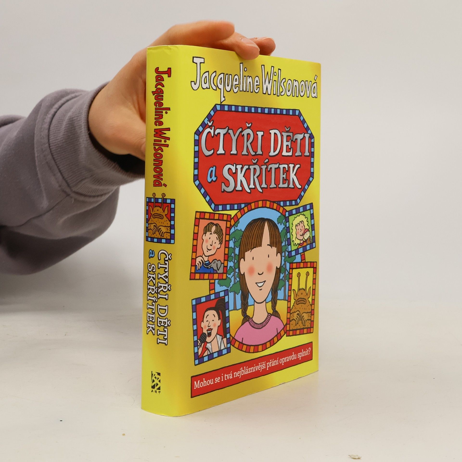 Jacqueline Wilson Čtyři děti a skřítek