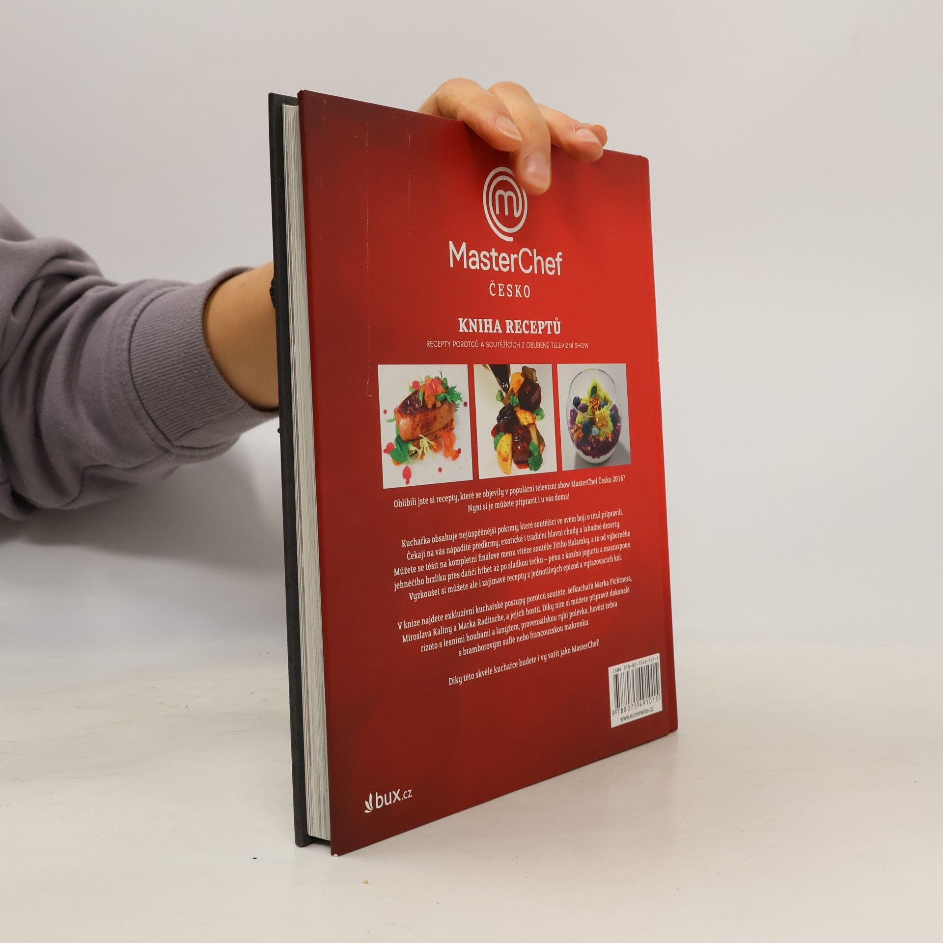 Various authors MasterChef Česko. Kniha receptů