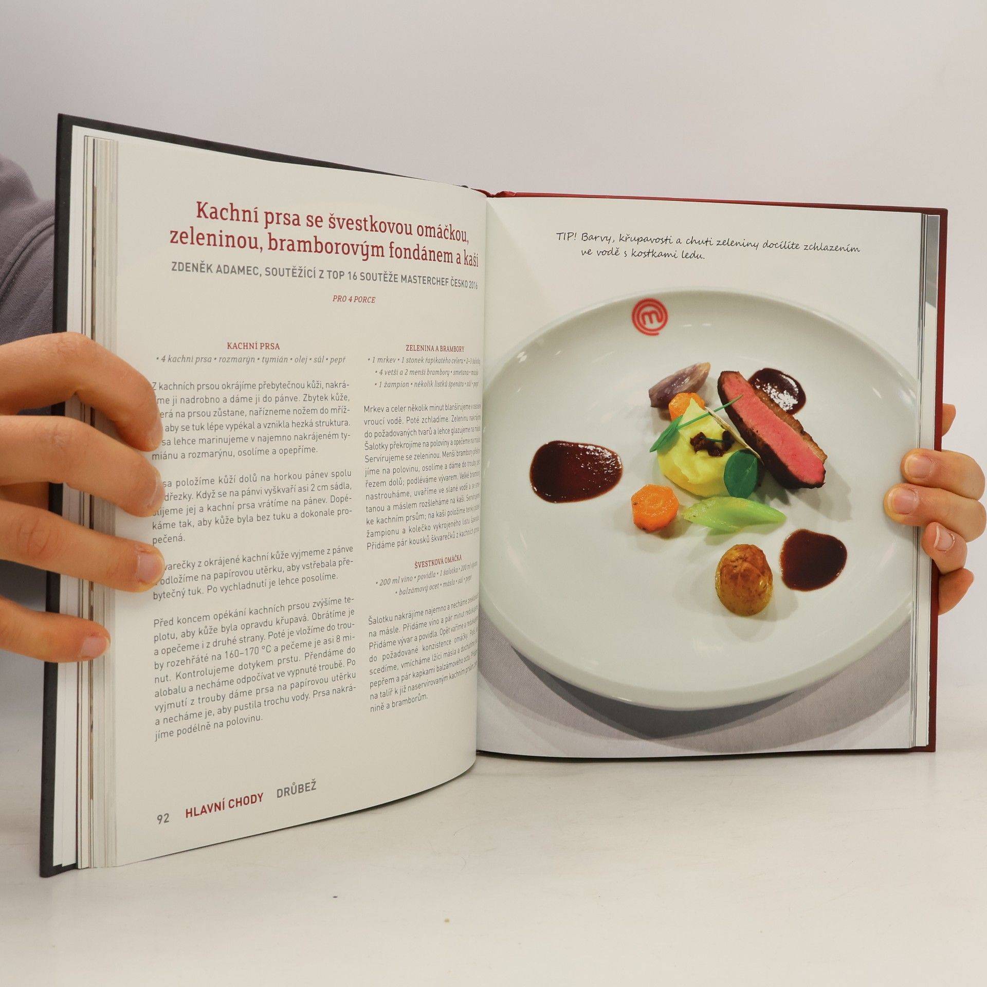 Various authors MasterChef Česko. Kniha receptů