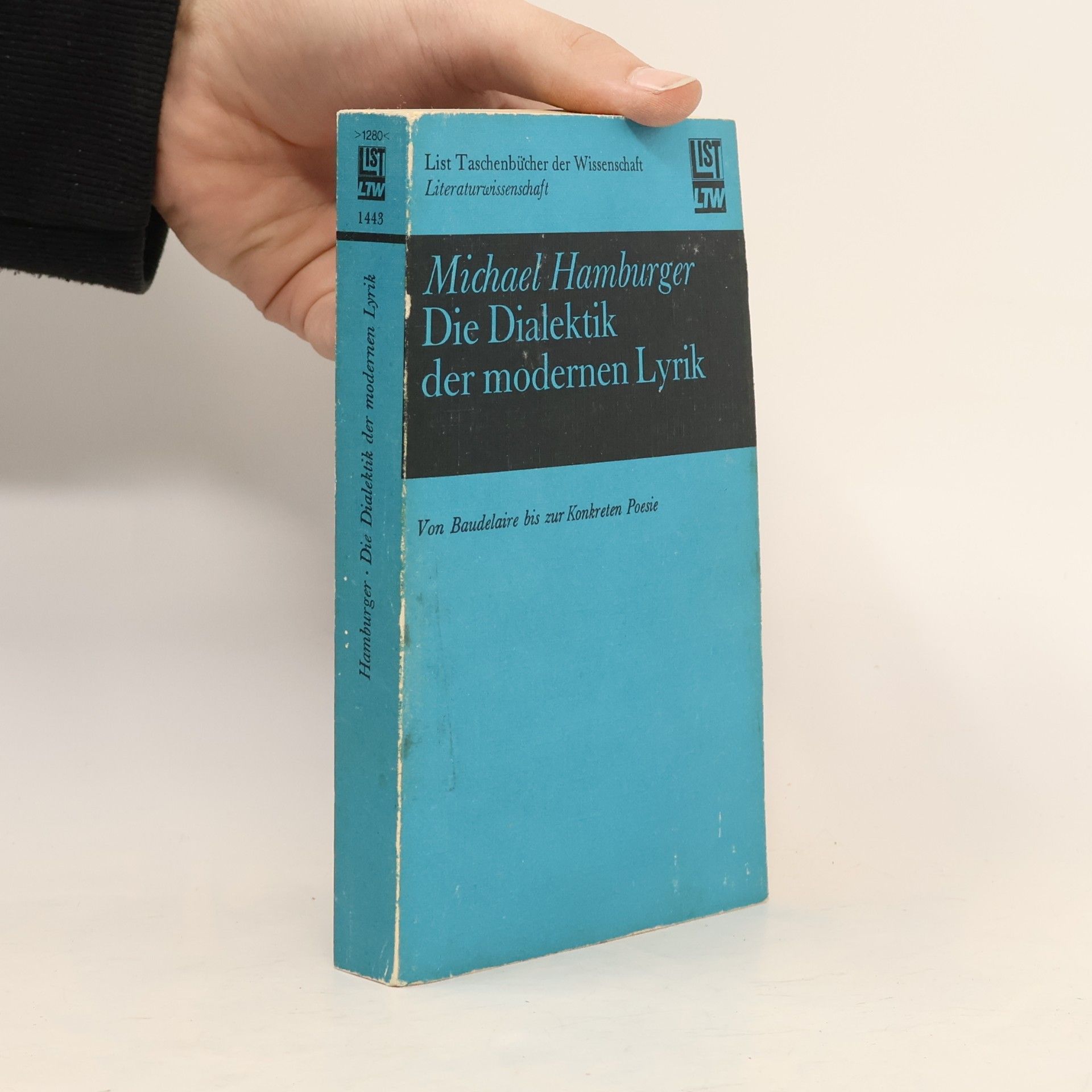 Michael Hamburger Die Dialektik der modernen Lyrik