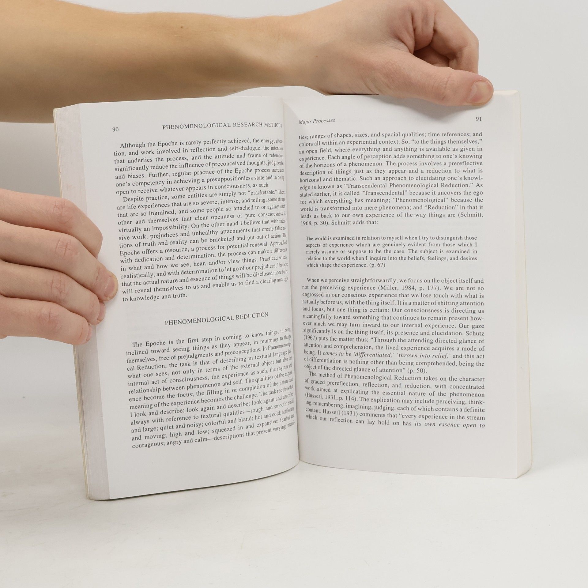 Clark E. Moustakas Phenomenological Research Methods