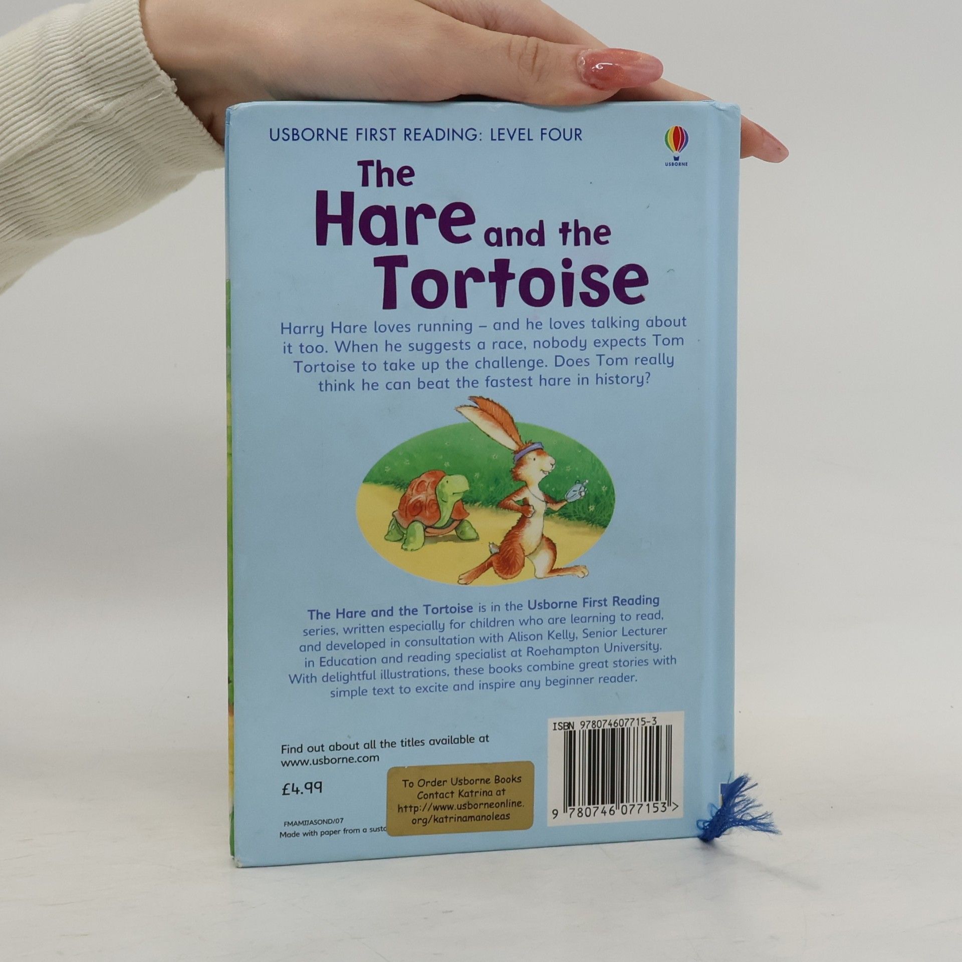 Mairi Mackinnon Usborne First Reading - 4: The Hare and the Tortoise