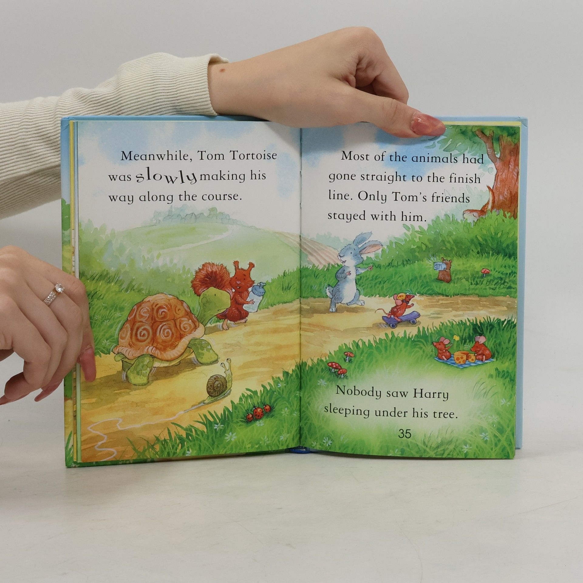 Mairi Mackinnon Usborne First Reading - 4: The Hare and the Tortoise