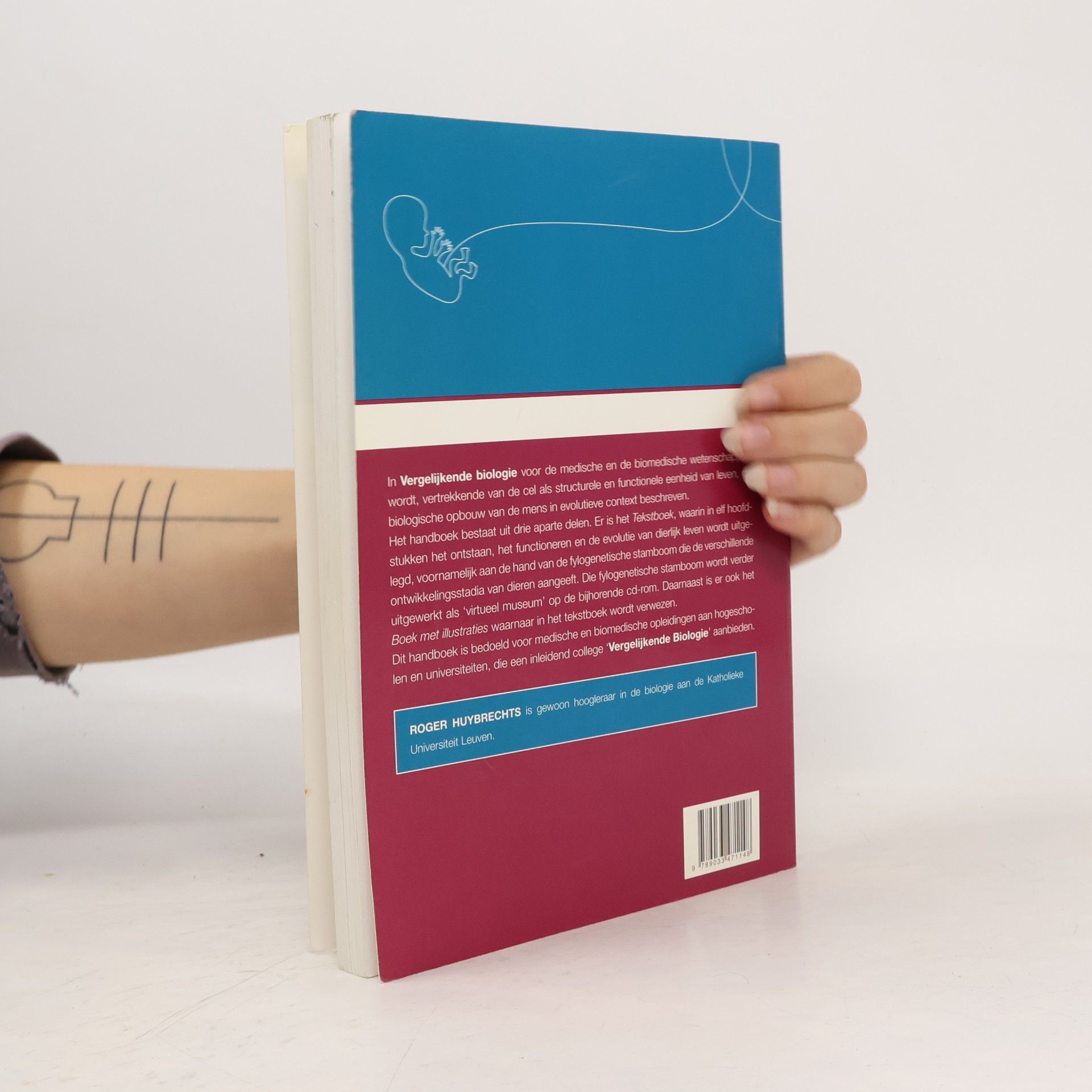 Roger Huybrechts Vergelijkende biologie voor de medische en de biomedische wetenschappen