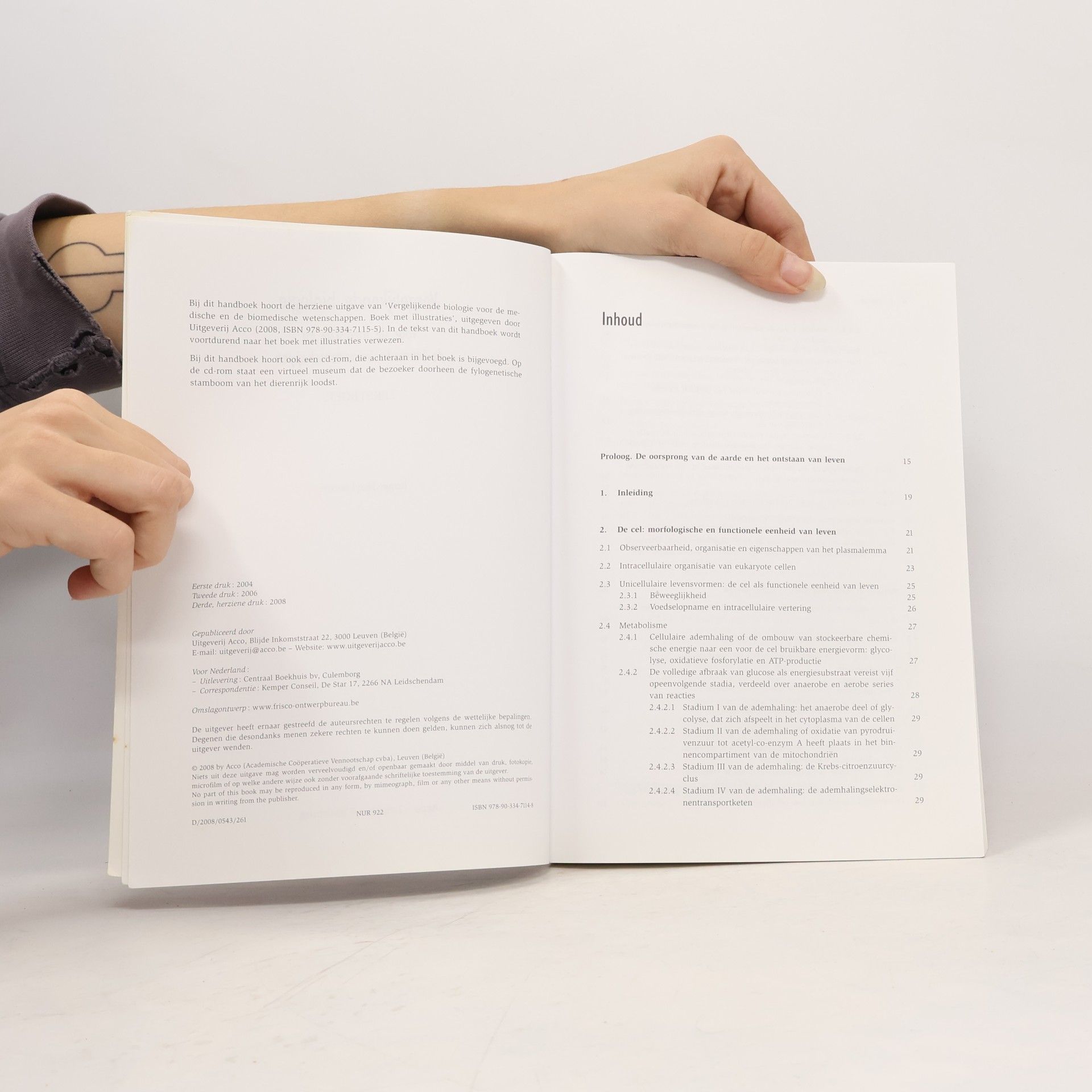 Roger Huybrechts Vergelijkende biologie voor de medische en de biomedische wetenschappen
