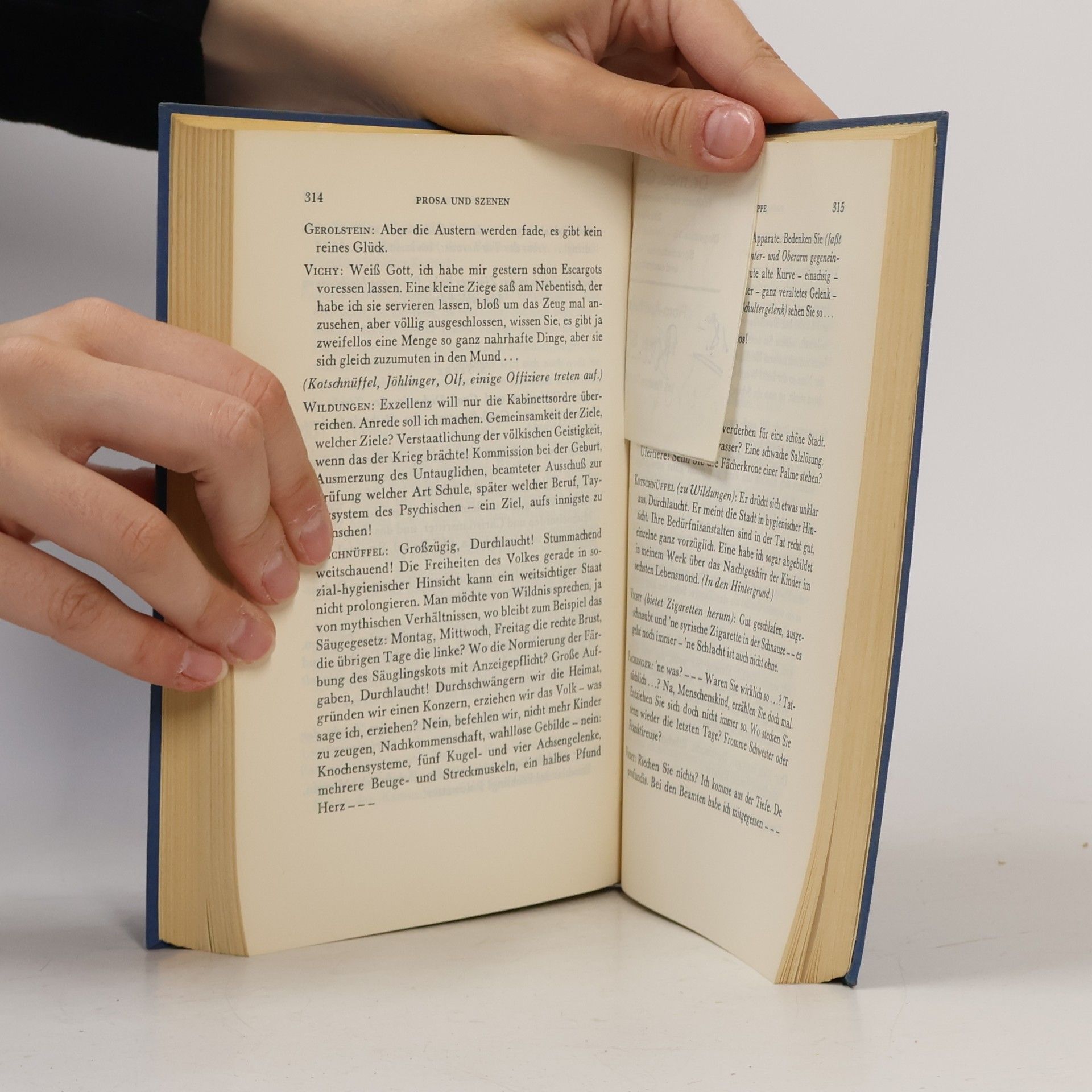 Gottfried Benn Prosa und Szenen