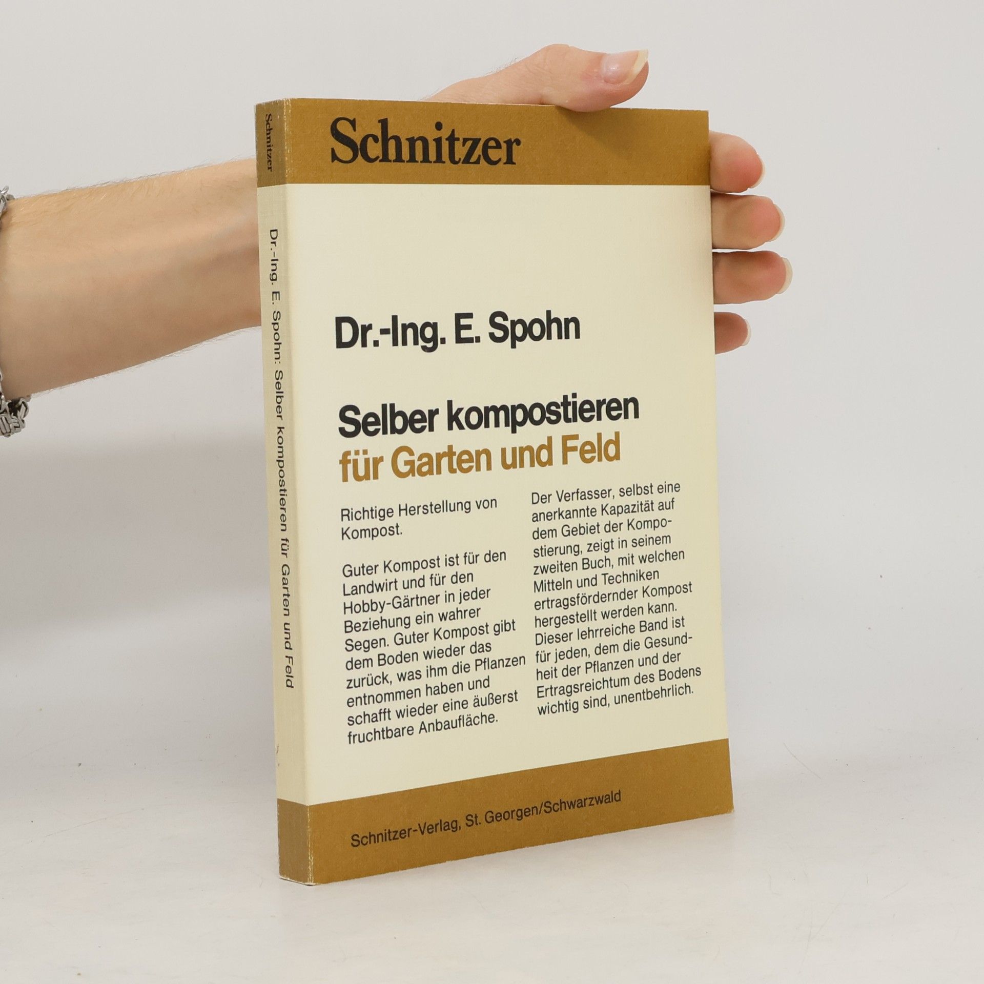 Eberhard Spohn Selber kompostieren für Garten und Feld