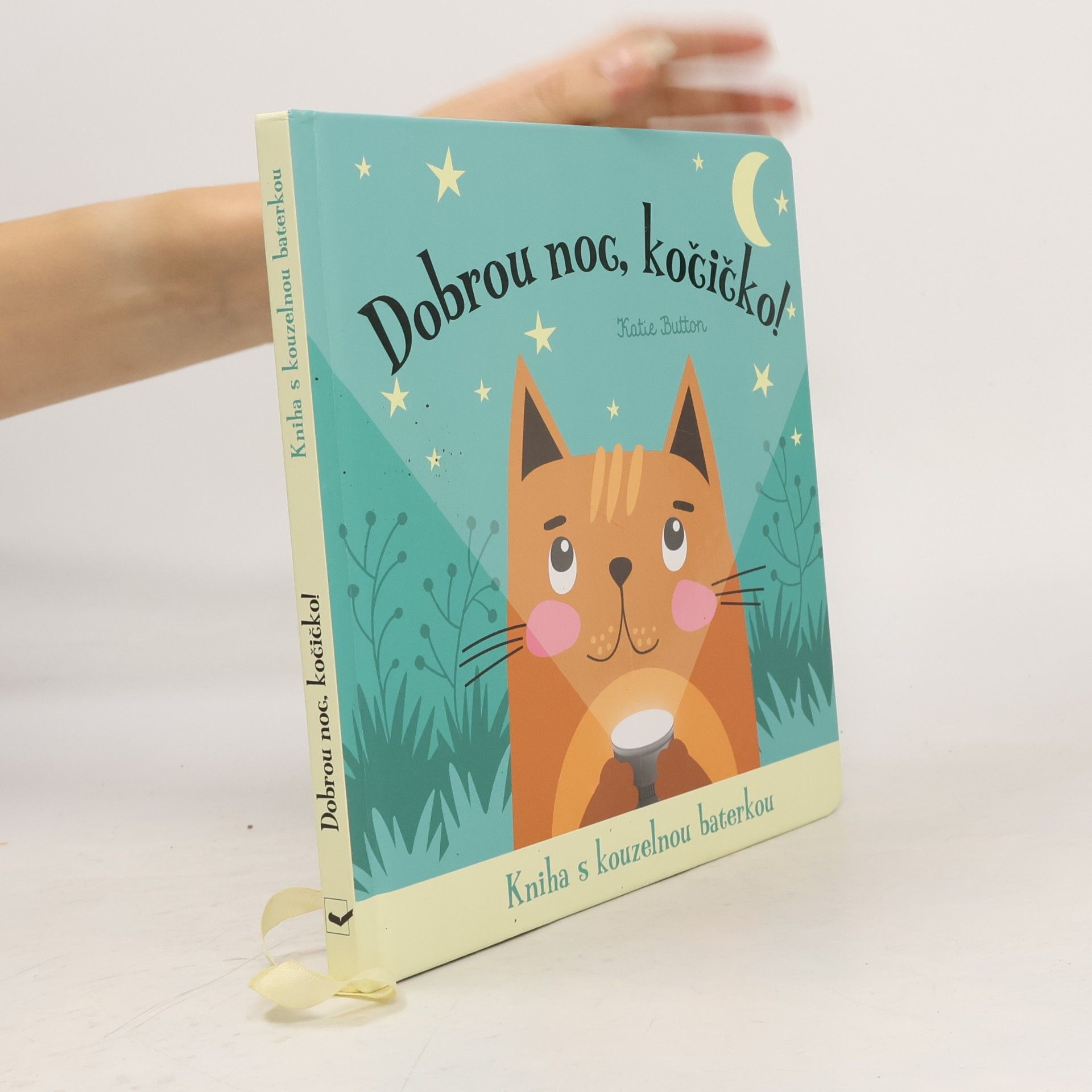 Katie Button Dobrou noc, kočičko! : kniha s kouzelnou baterkou