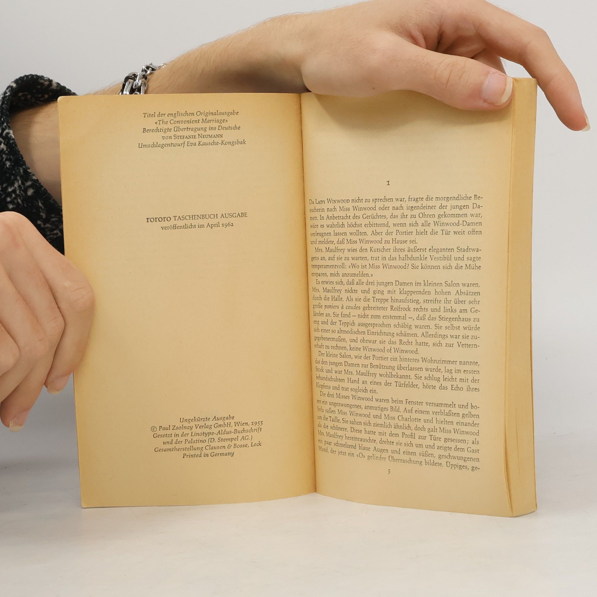 Georgette Heyer Die Vernunftehe