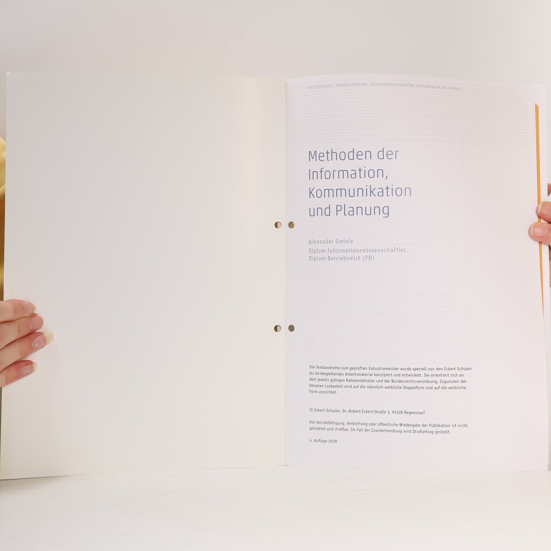 Alexander Greisle Methoden der Information, Kommunikation und Planung