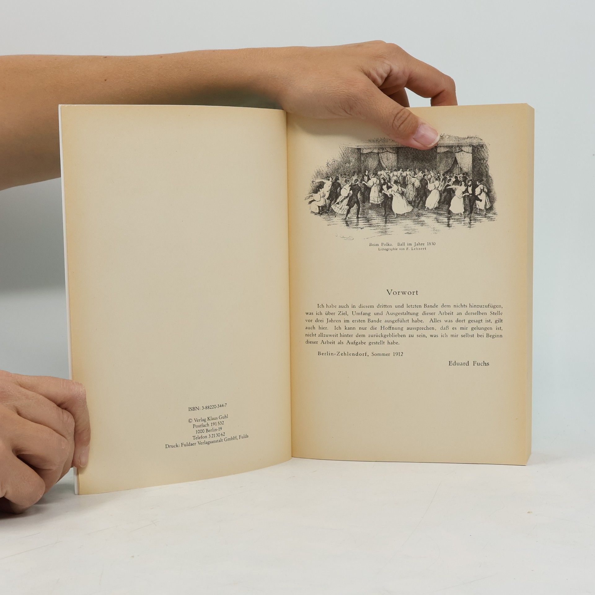 Eduard Fuchs Illustrierte sittengeschichte. Band 3