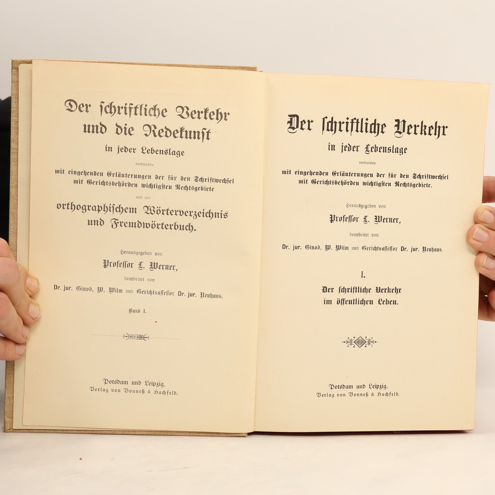 C. L. Werner Der schriftliche Verkehr in jeder Lebenslage