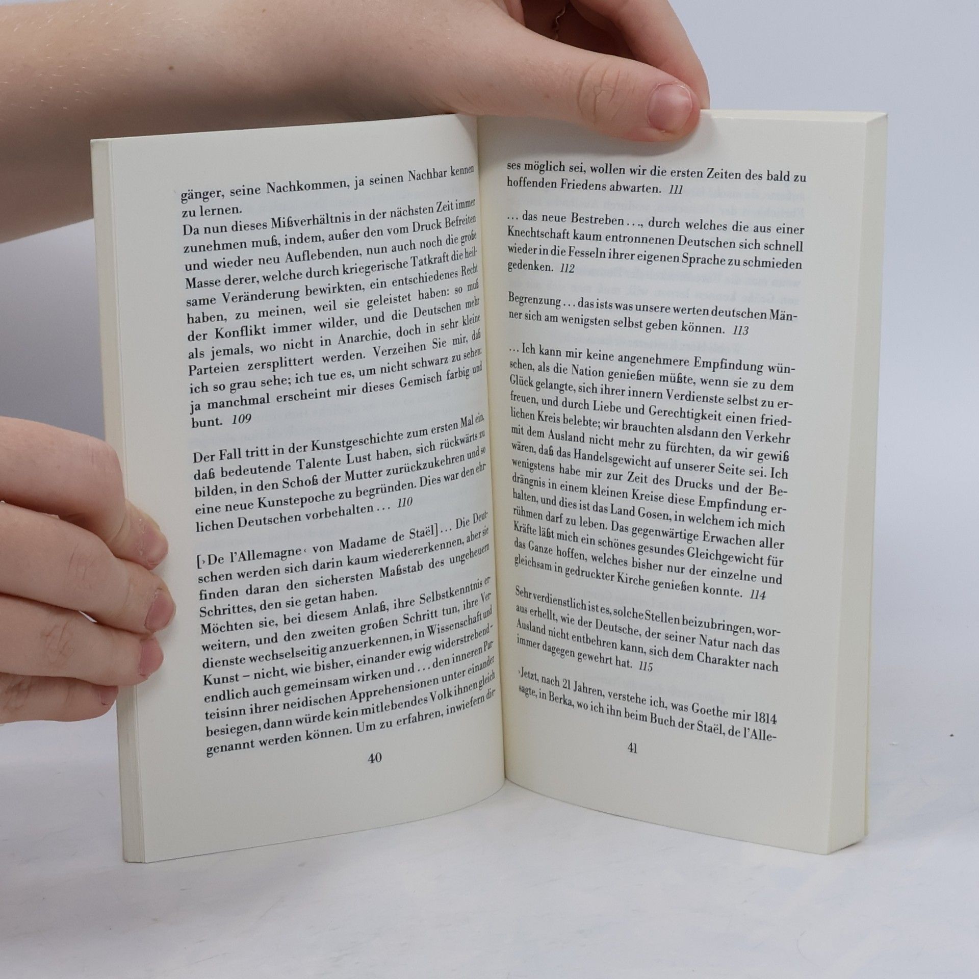 Johann Wolfgang von Goethe Insel Taschenbuch - 2: Goethe über die Deutschen