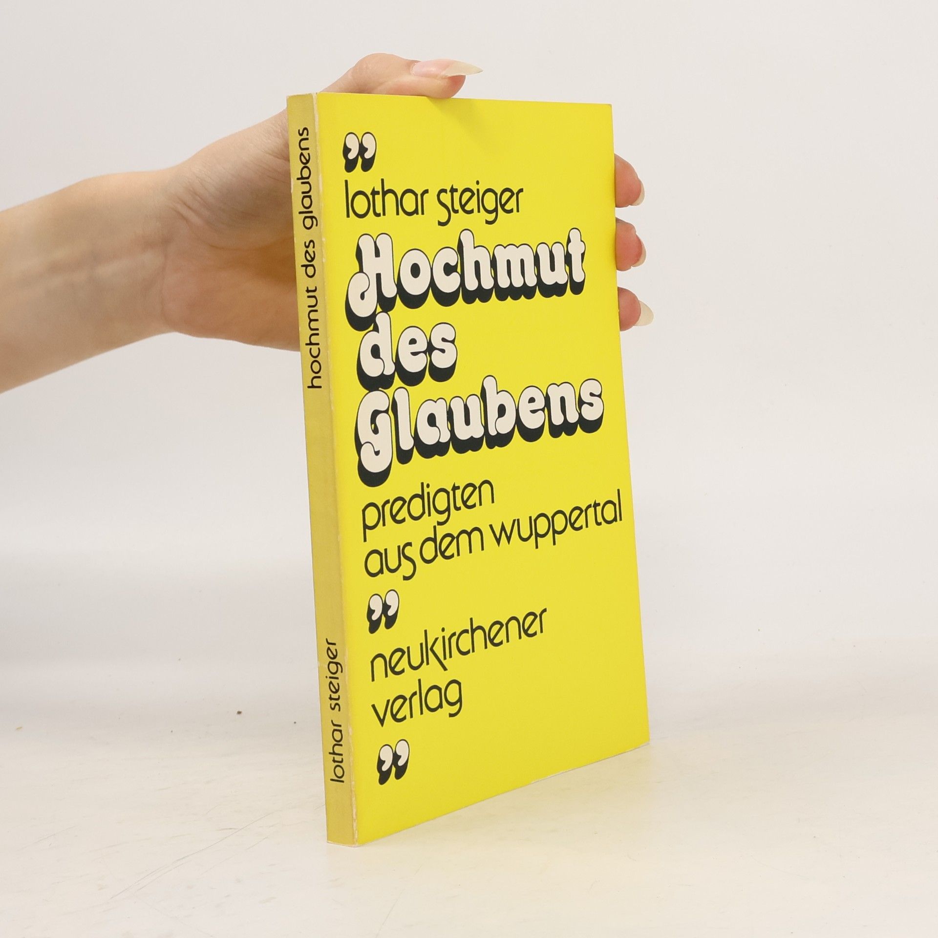 Hochmut des Glaubens