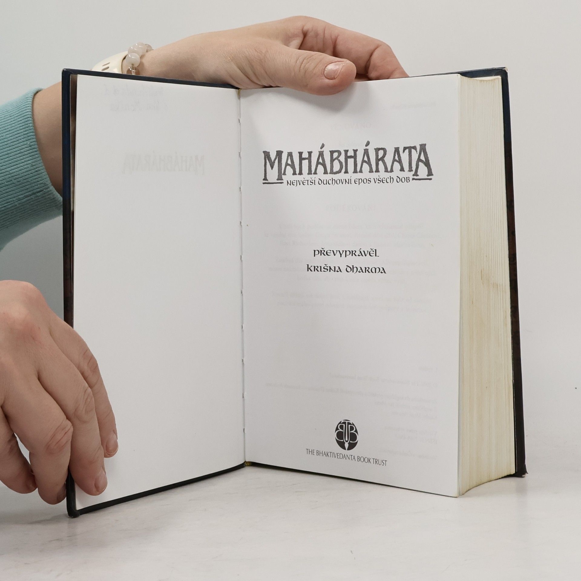 Bhaktivedanta Mahábhárata. Největší duchovní epos všech dob