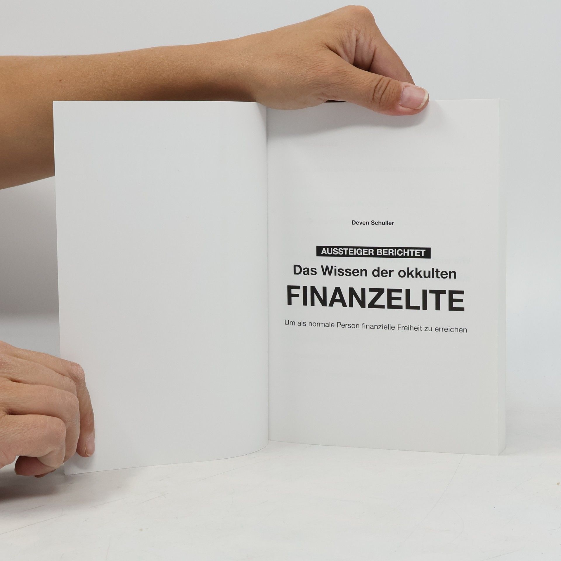 Various authors Das Wissen der okkulten Finanzelite