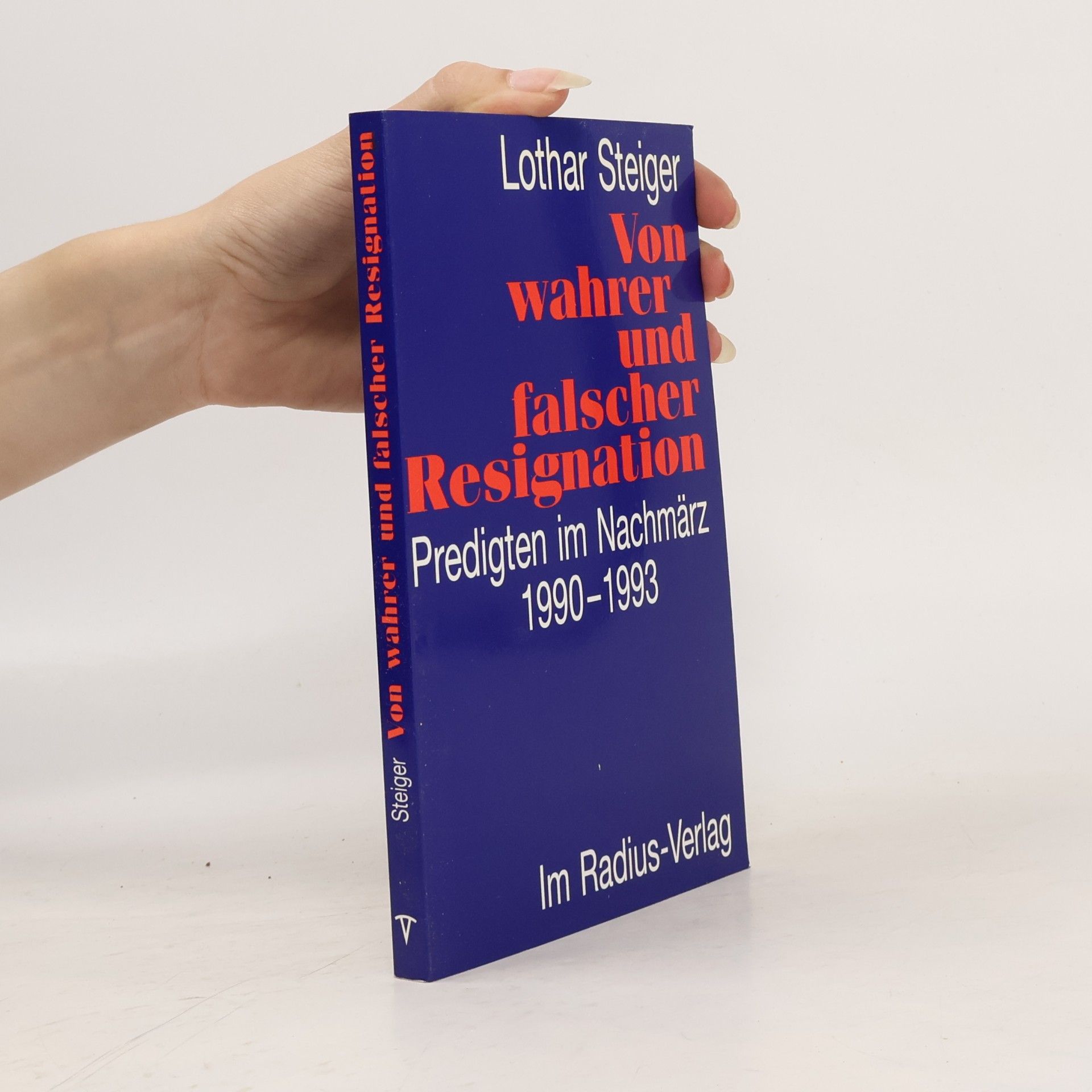 Von wahrer und falscher Resignation
