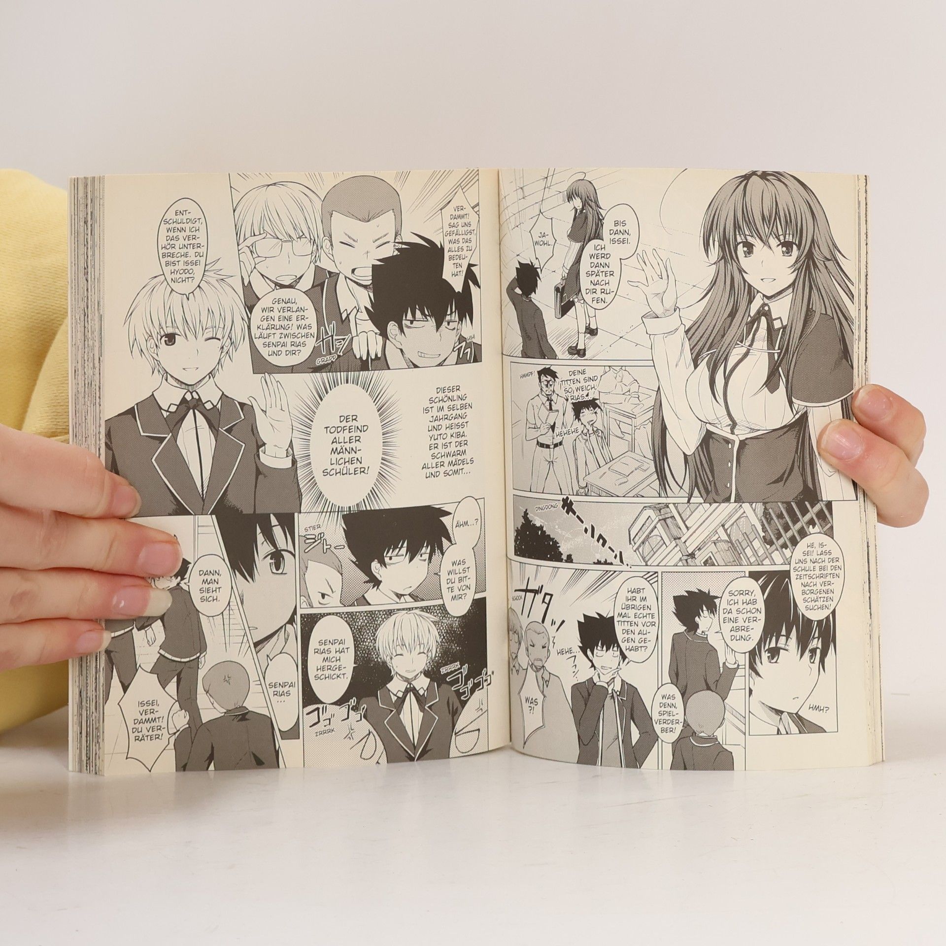 Hiroji Mishima HighSchool DxD 01