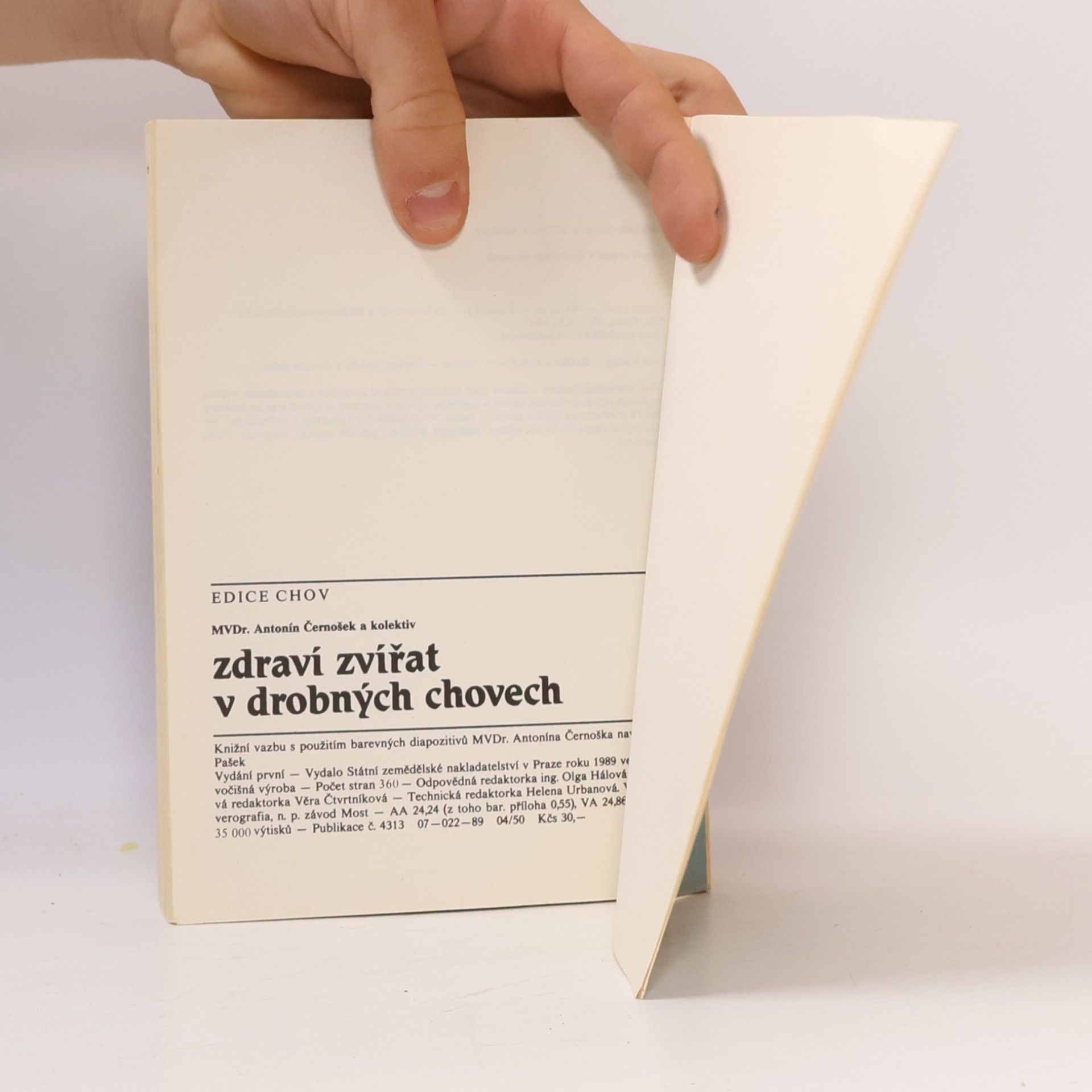 Antonín Černošek Zdraví zvířat v drobných chovech