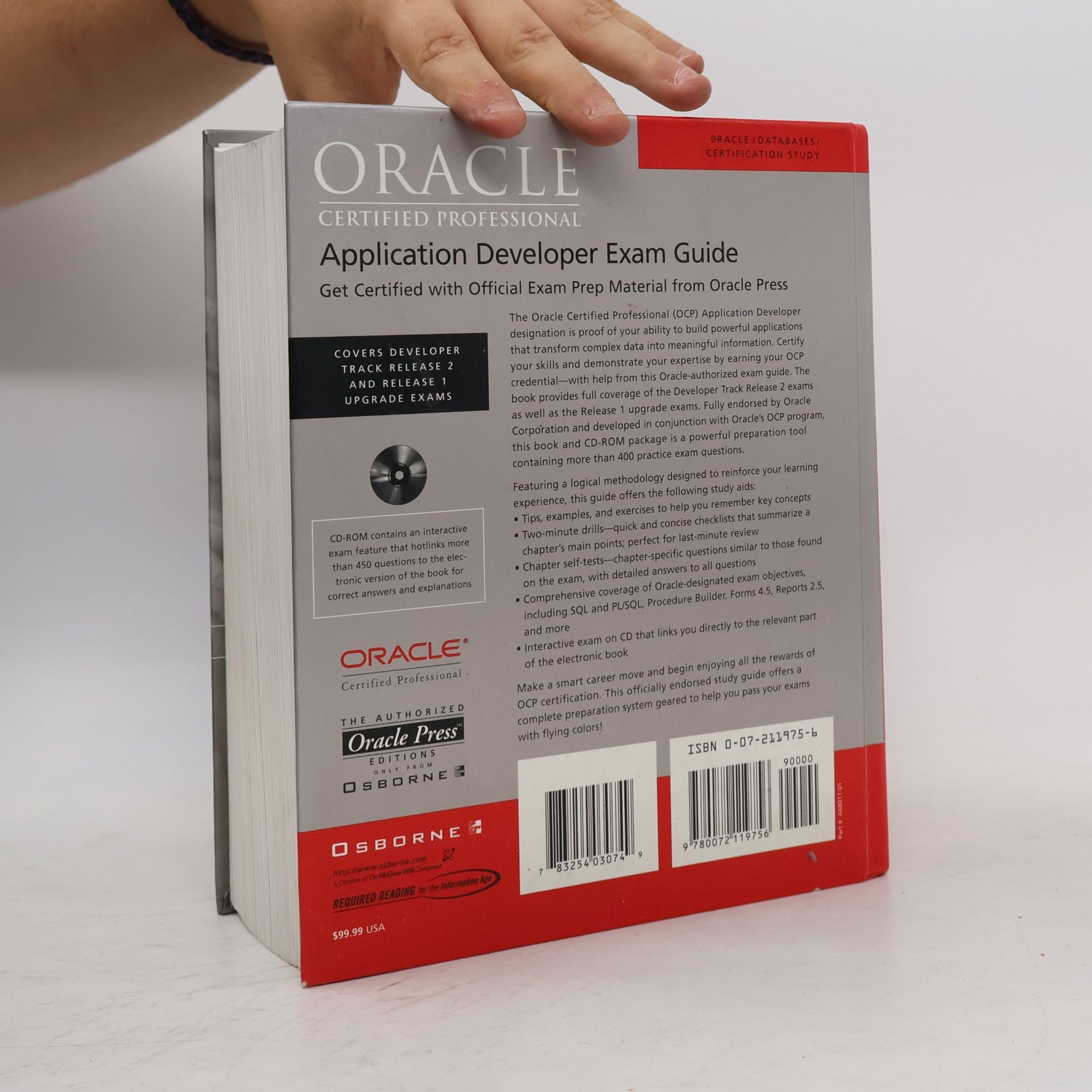 Jason S. Couchman Oracle Press: Oracle Certified Professional Application Developer Exam Guide