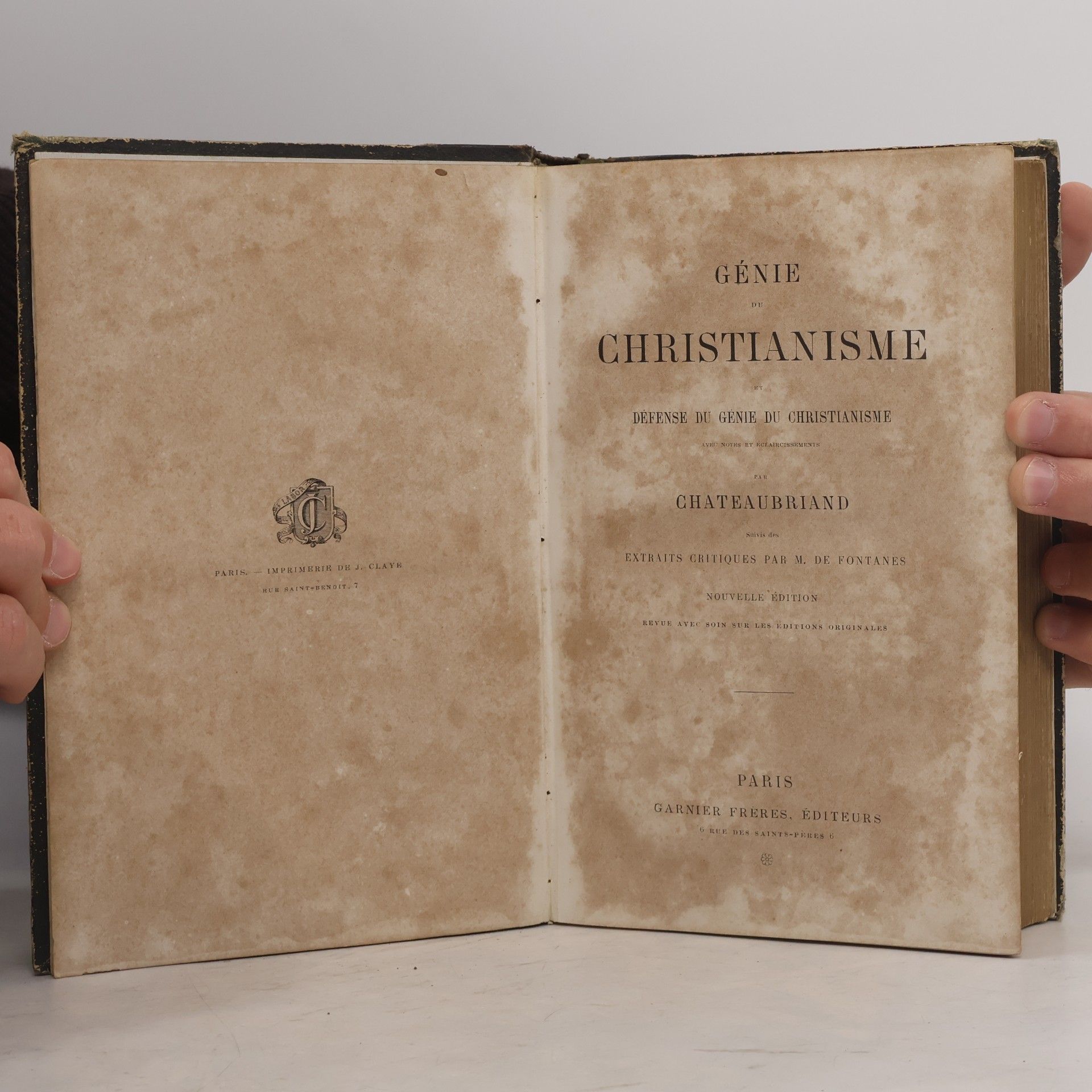 Chateaubriand Génie du christianisme
