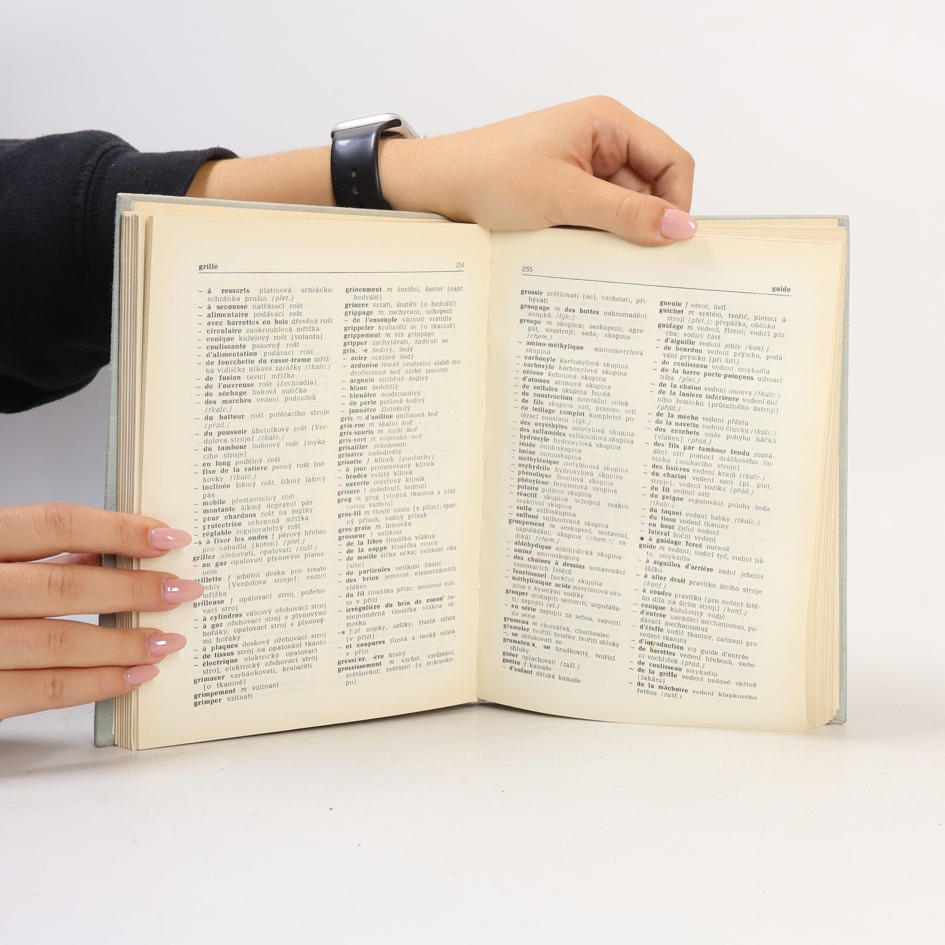 Kolektiv autorů Francouzsko-český technický textilní slovník