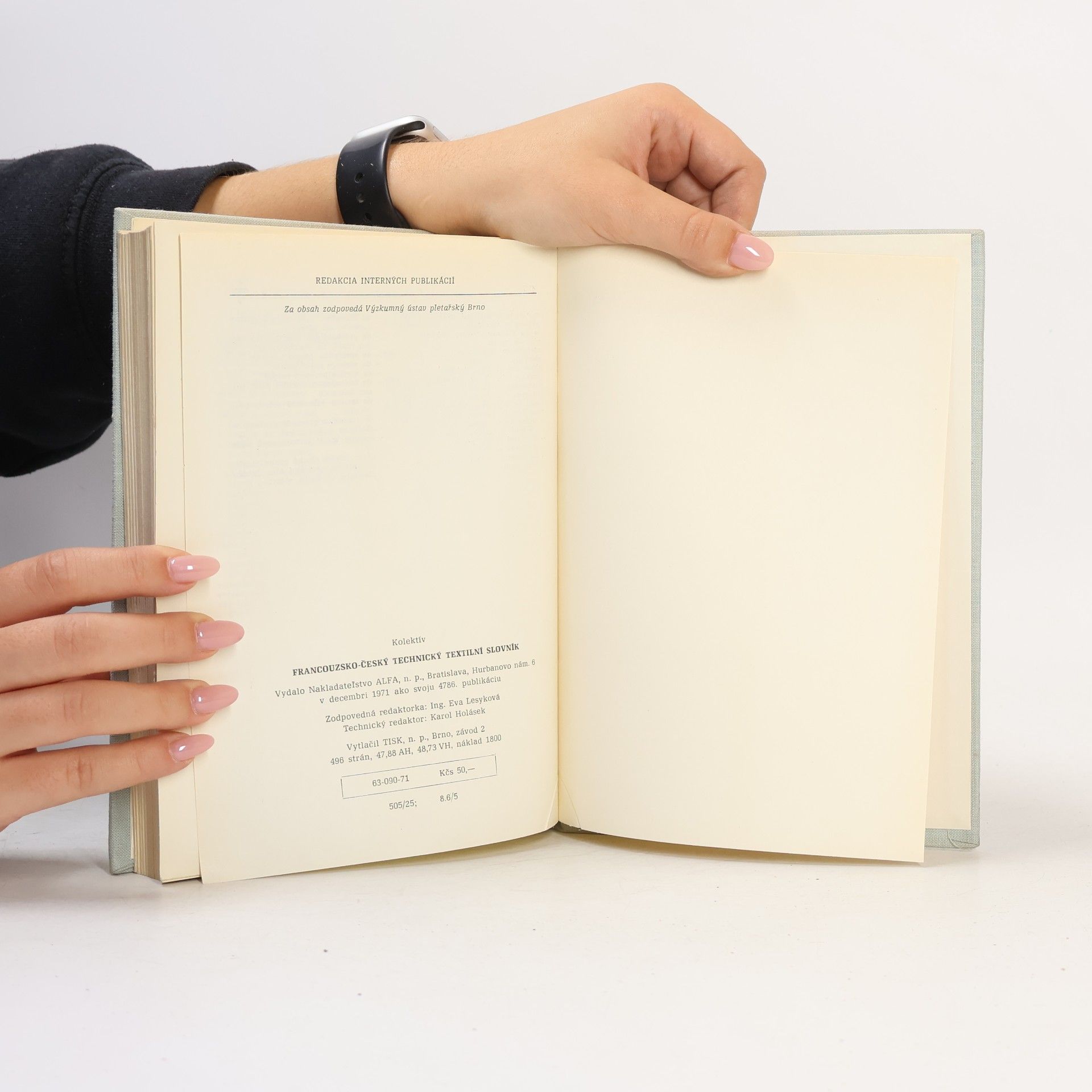 Kolektiv autorů Francouzsko-český technický textilní slovník