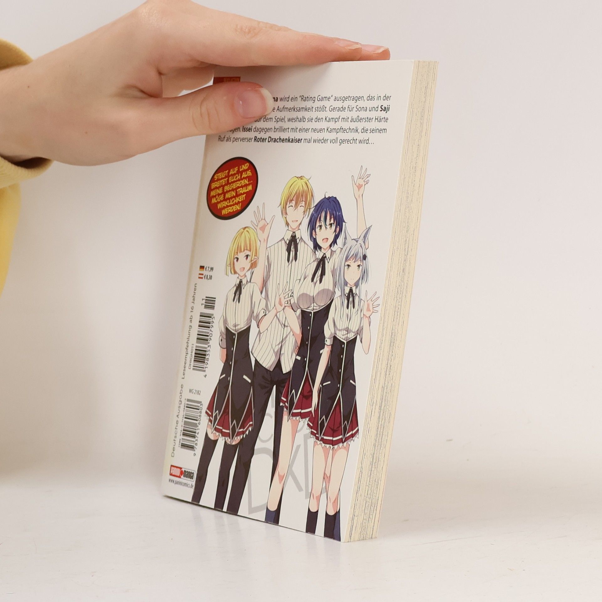 Hiroji Mishima HighSchool DxD 11