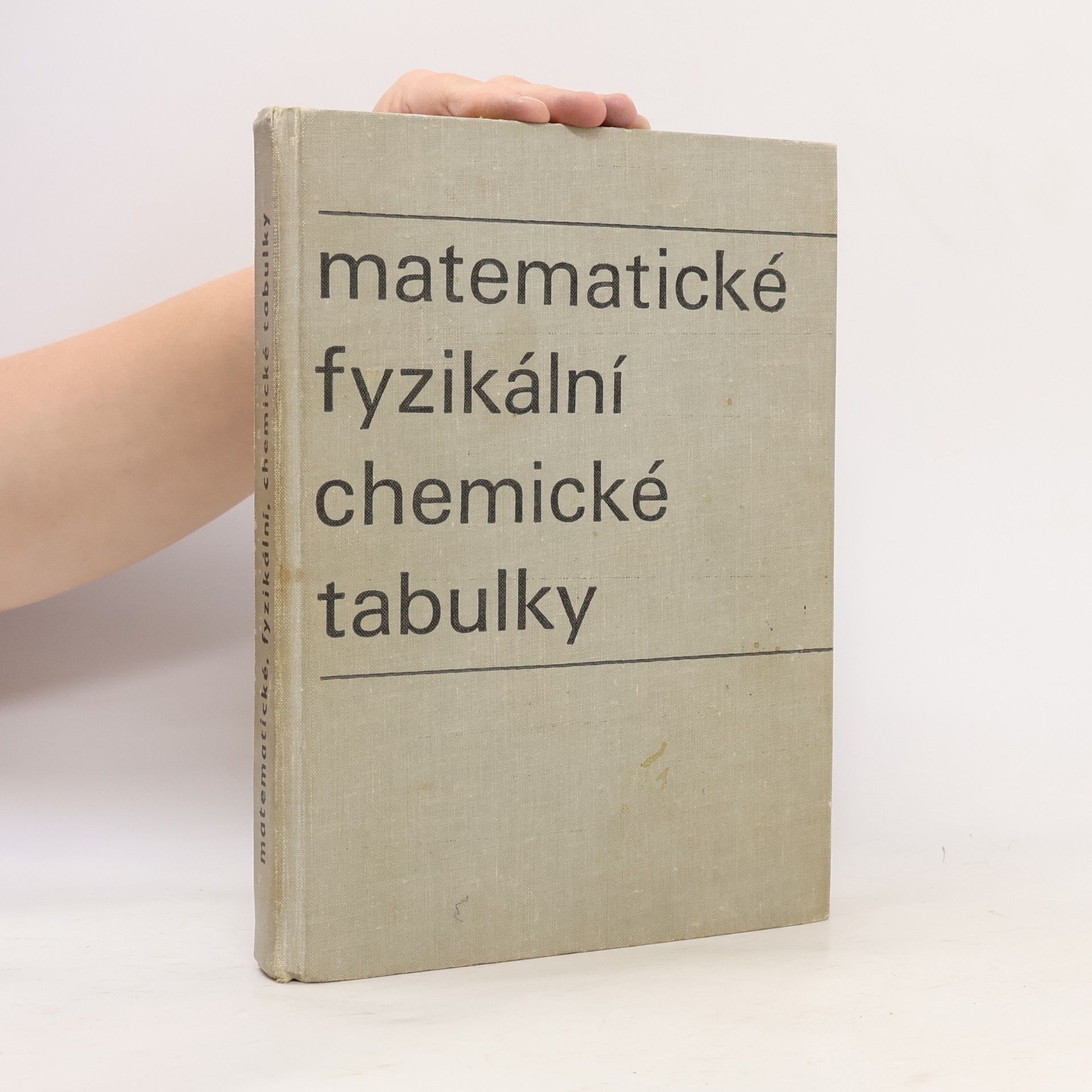 Jiří Mikulčák Matematické, fyzikální a chemické tabulky
