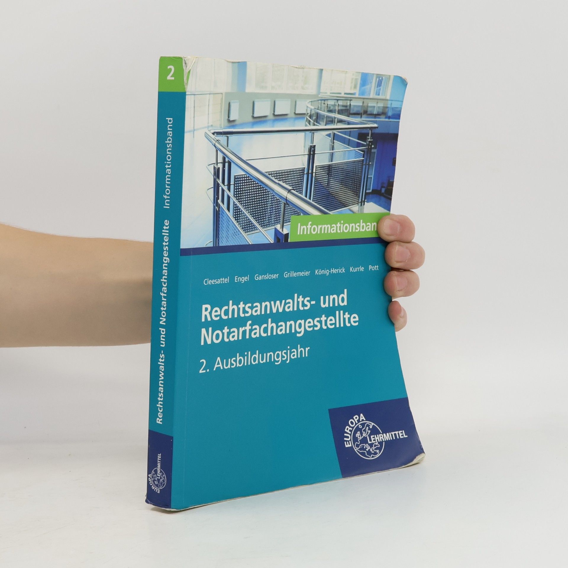 Rechtsanwalts- und Notarfachangestellte, 2. Ausbildungsjahr, Informationsband