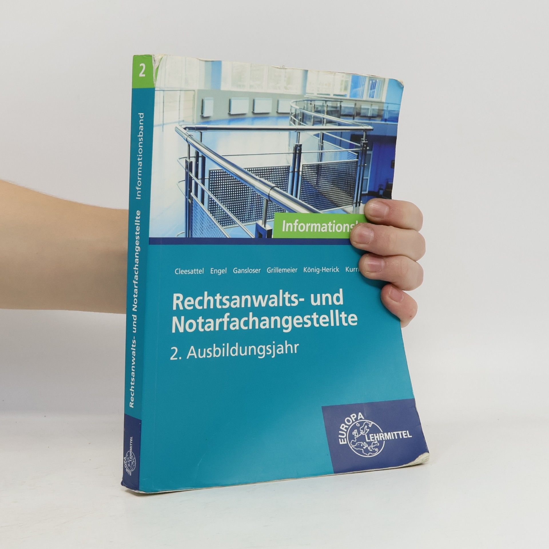 Thomas Cleesattel Rechtsanwalts- und Notarfachangestellte, 2. Ausbildungsjahr, Informationsband
