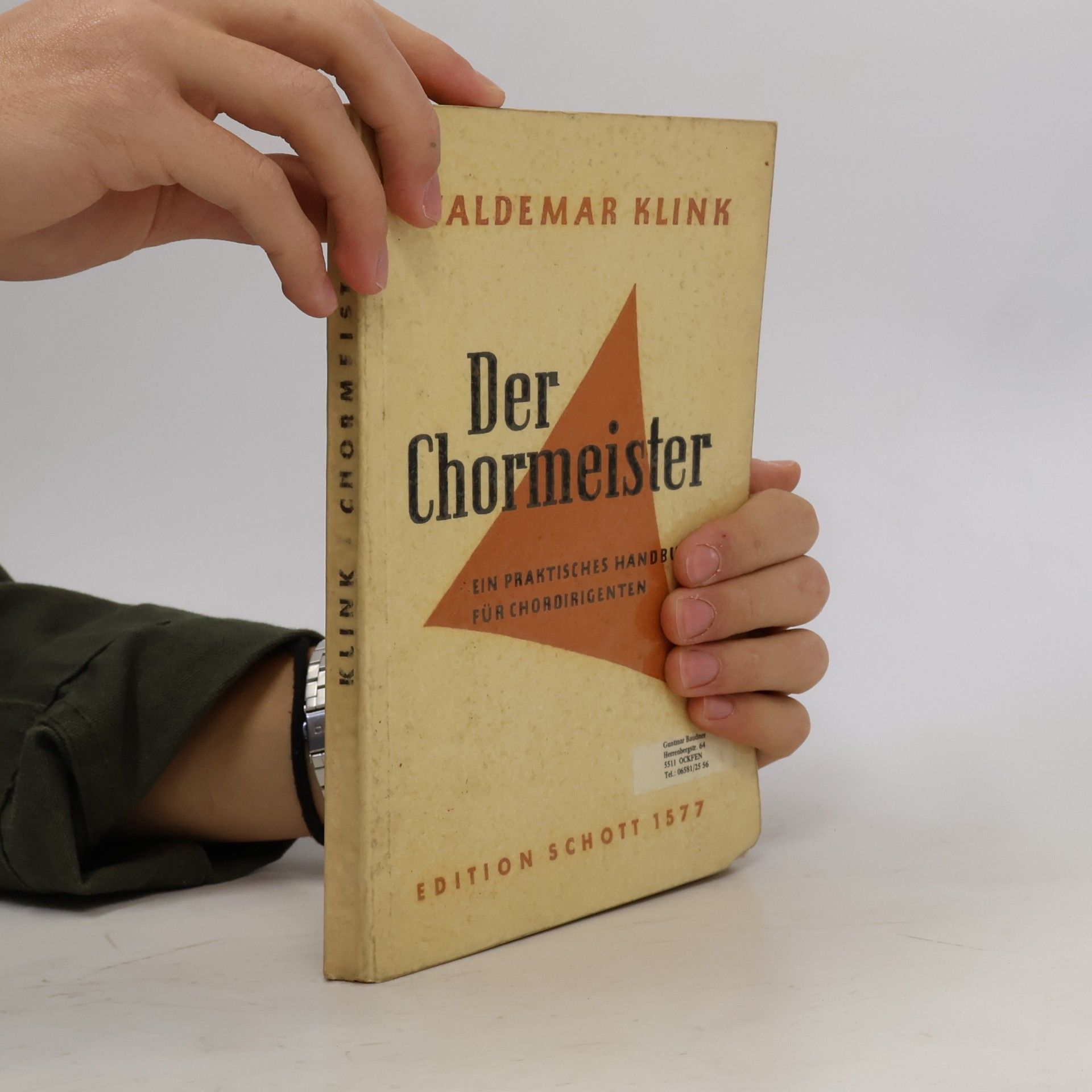 Waldemar Klink Der Chormeister