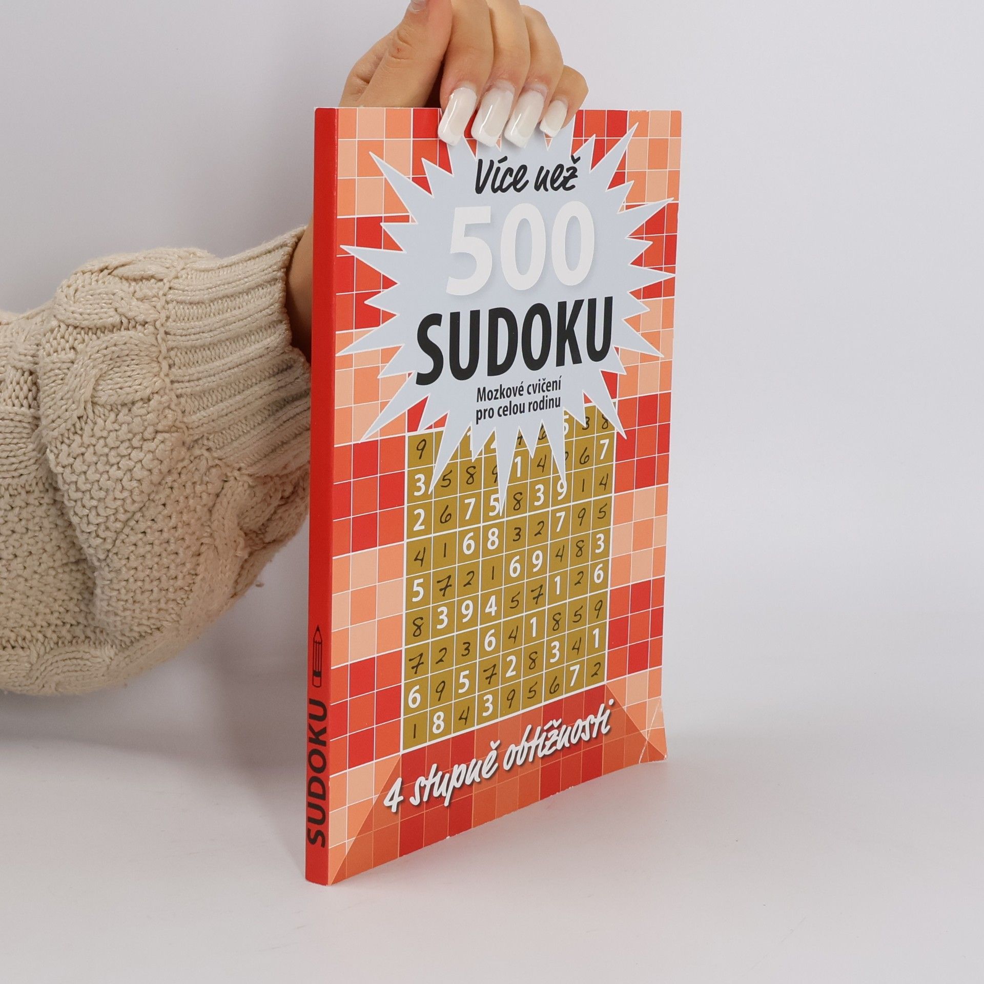 Kolektiv autorů Více než 500 sudoku. Mozkové cvičení pro celou rodinu