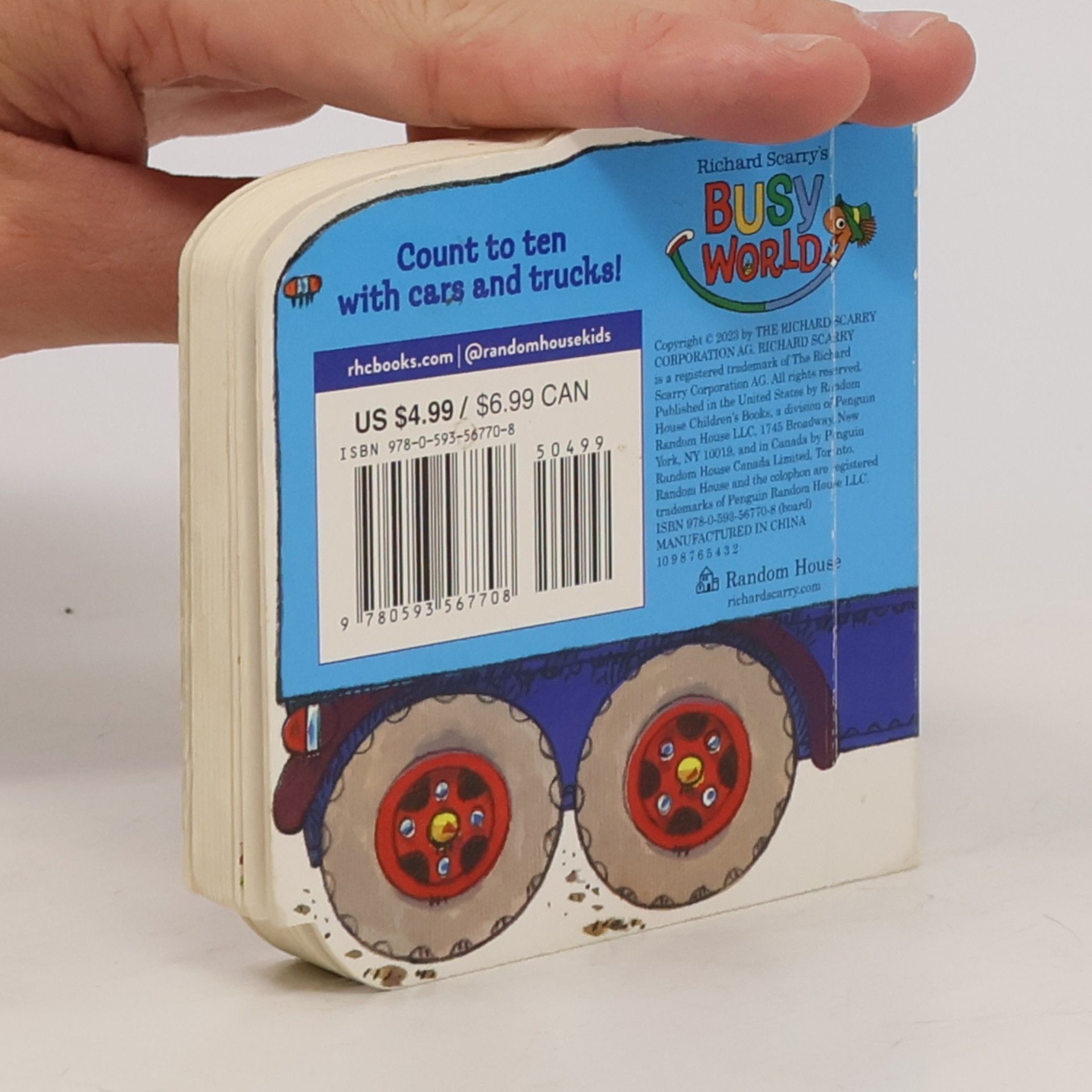 Richard Scarry Richard Scarry's Cars and Trucks from 1 to 10