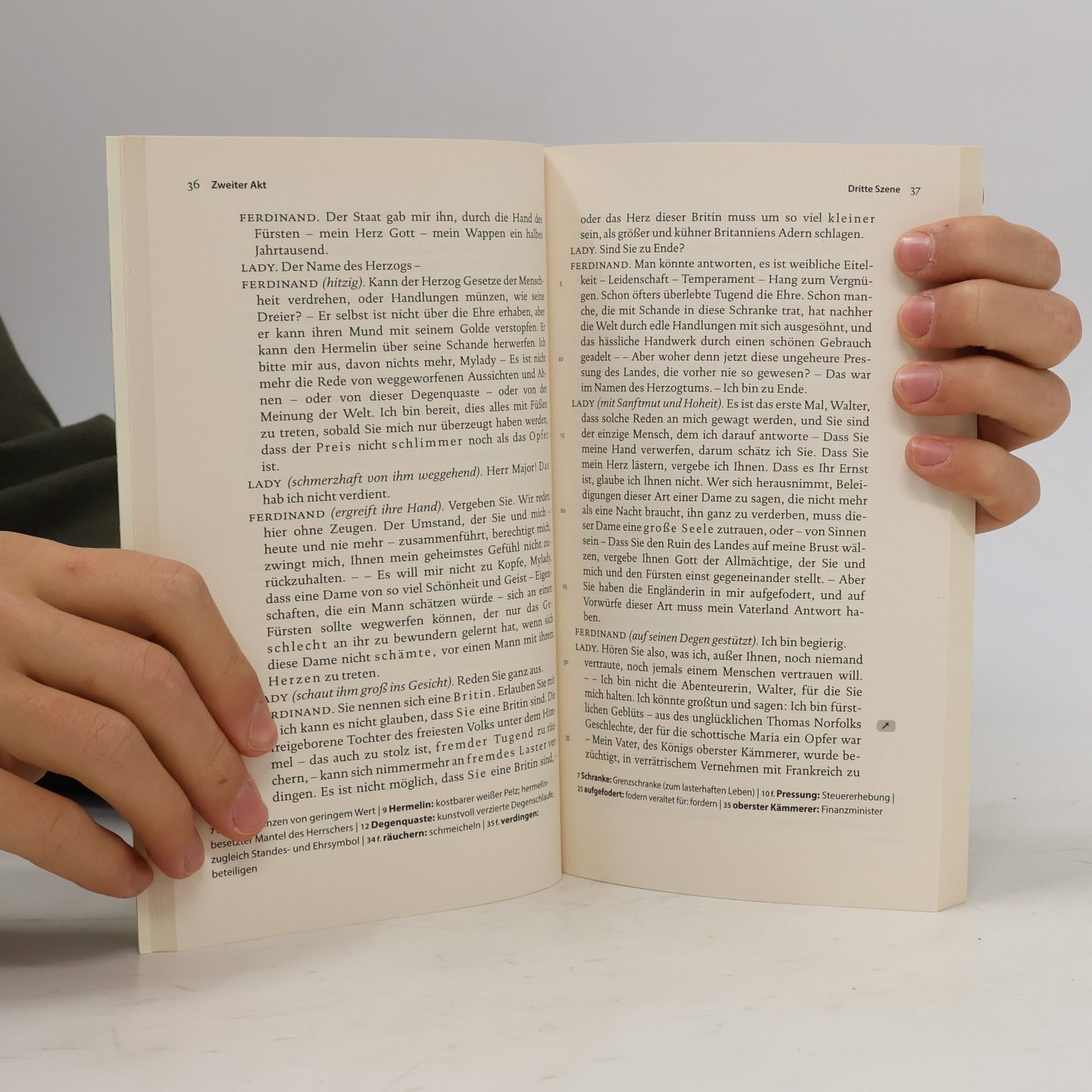 Friedrich Schiller Kabale und Liebe. Textausgabe mit Kommentar und Materialien