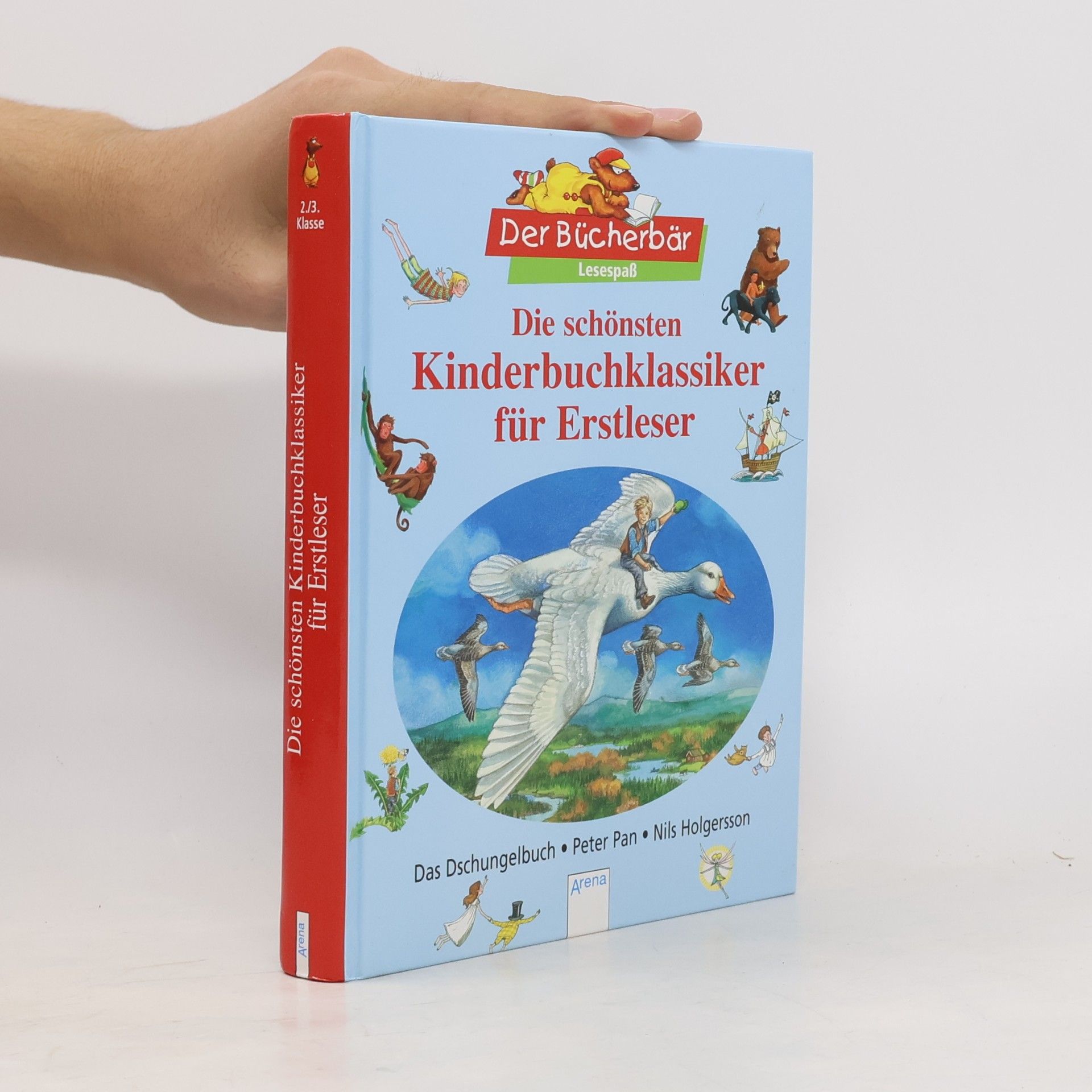 Die schōnsten Kinderbuchklassiker fūr Erstleser - Das Dschungelbuch. Peter Pan. Nils Holgersson