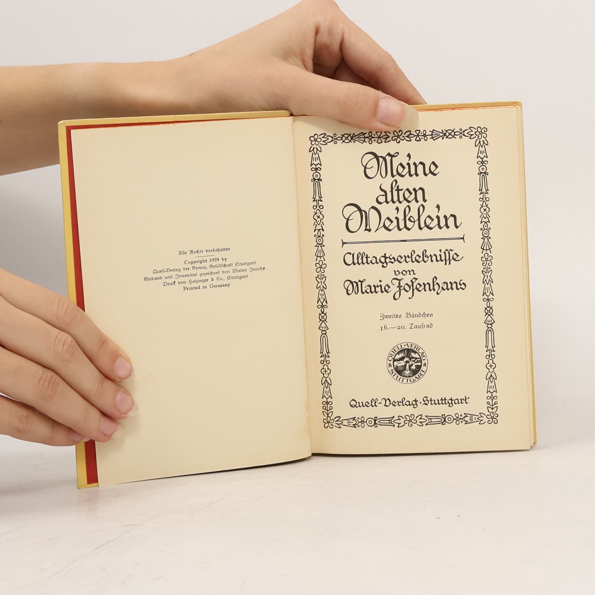 Marie Josenhans Meine alten Weiblein