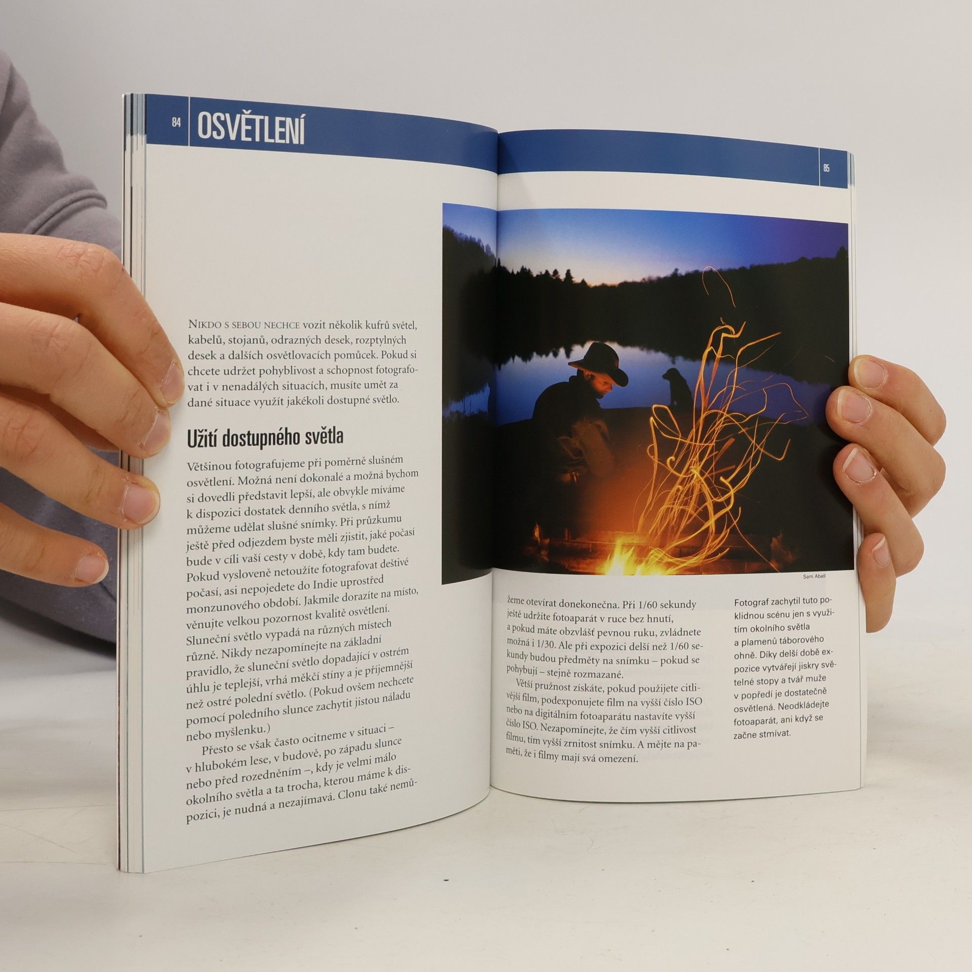 Robert Caputo Škola fotografování. Na cestách