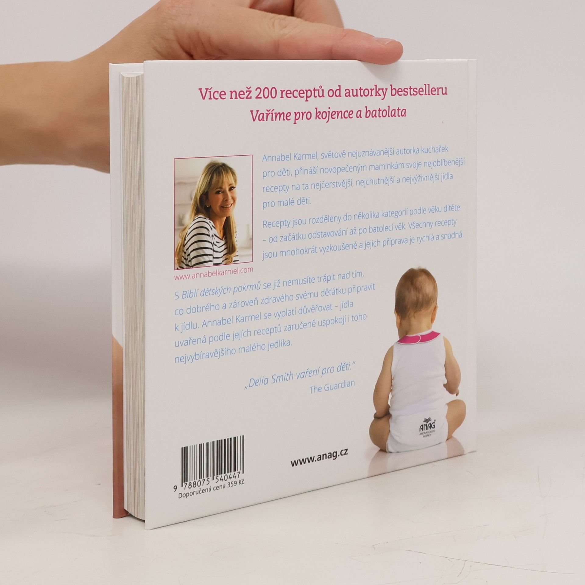 Annabel Karmel Bible dětských pokrmů