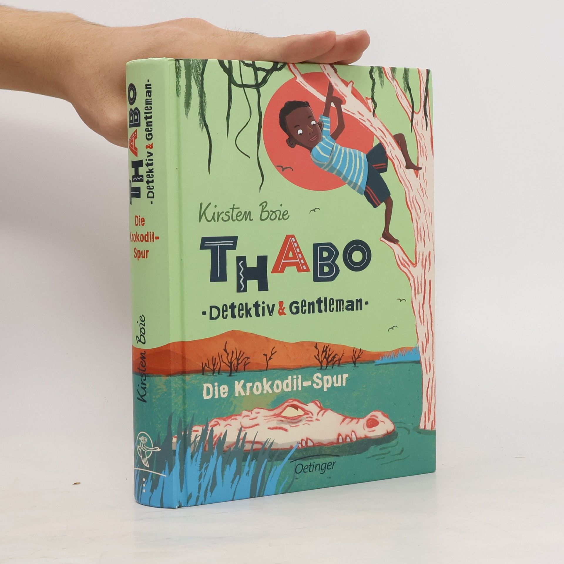 Kirsten Boie Thabo, Detektiv und Gentleman - die Krokodil-Spur