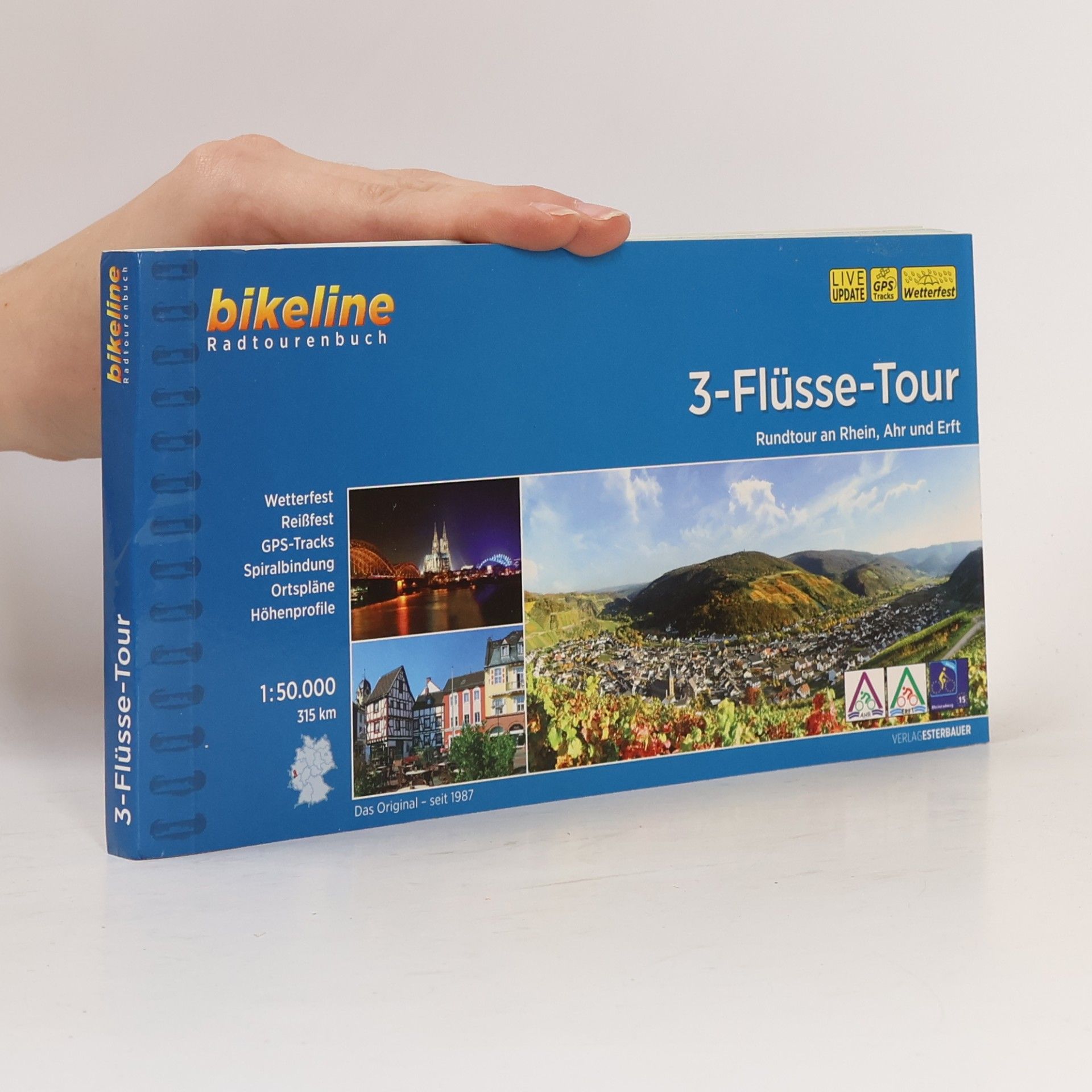 kolektiv bikeline Radtourenbuch: 3-Flüsse-Tour