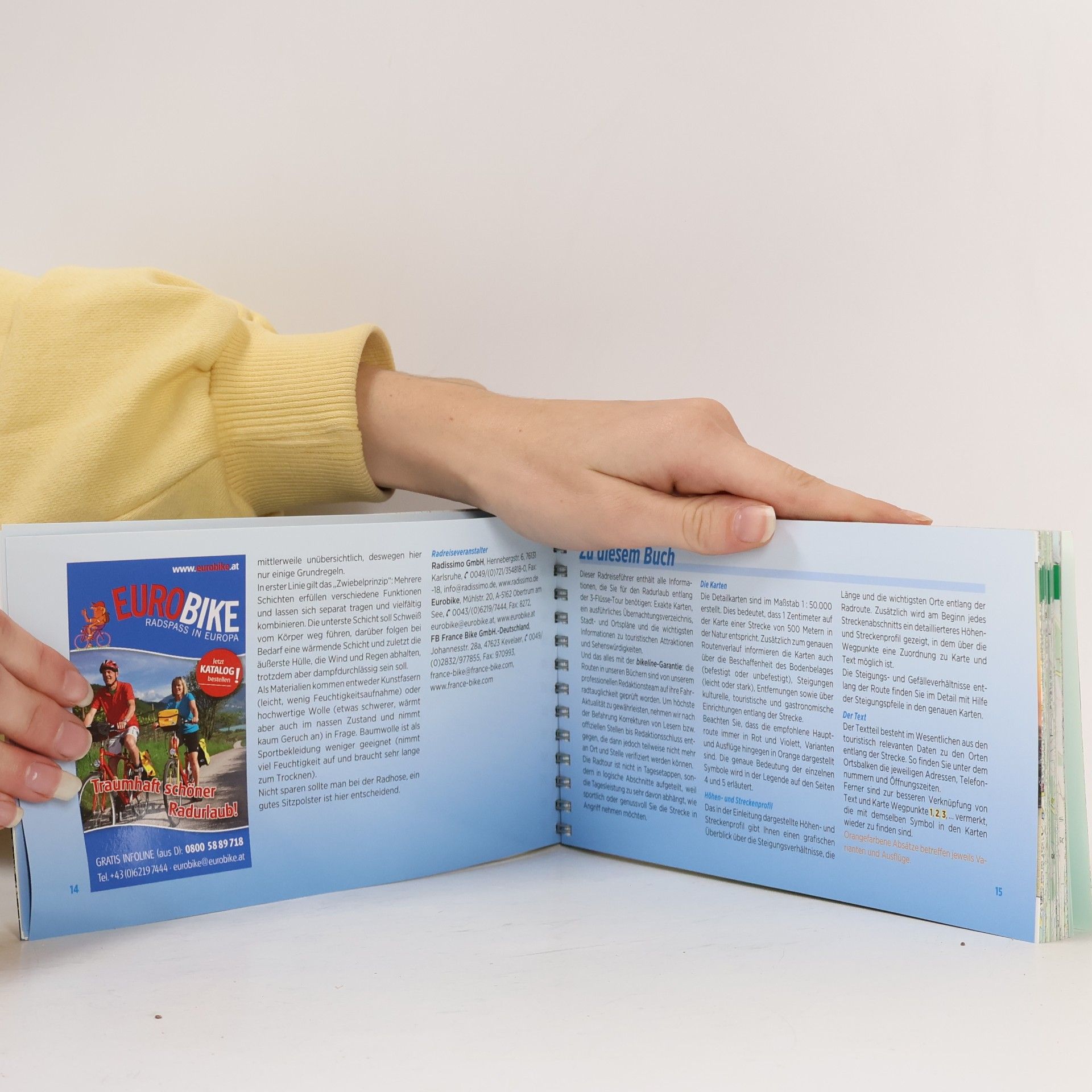 bikeline Radtourenbuch: 3-Flüsse-Tour