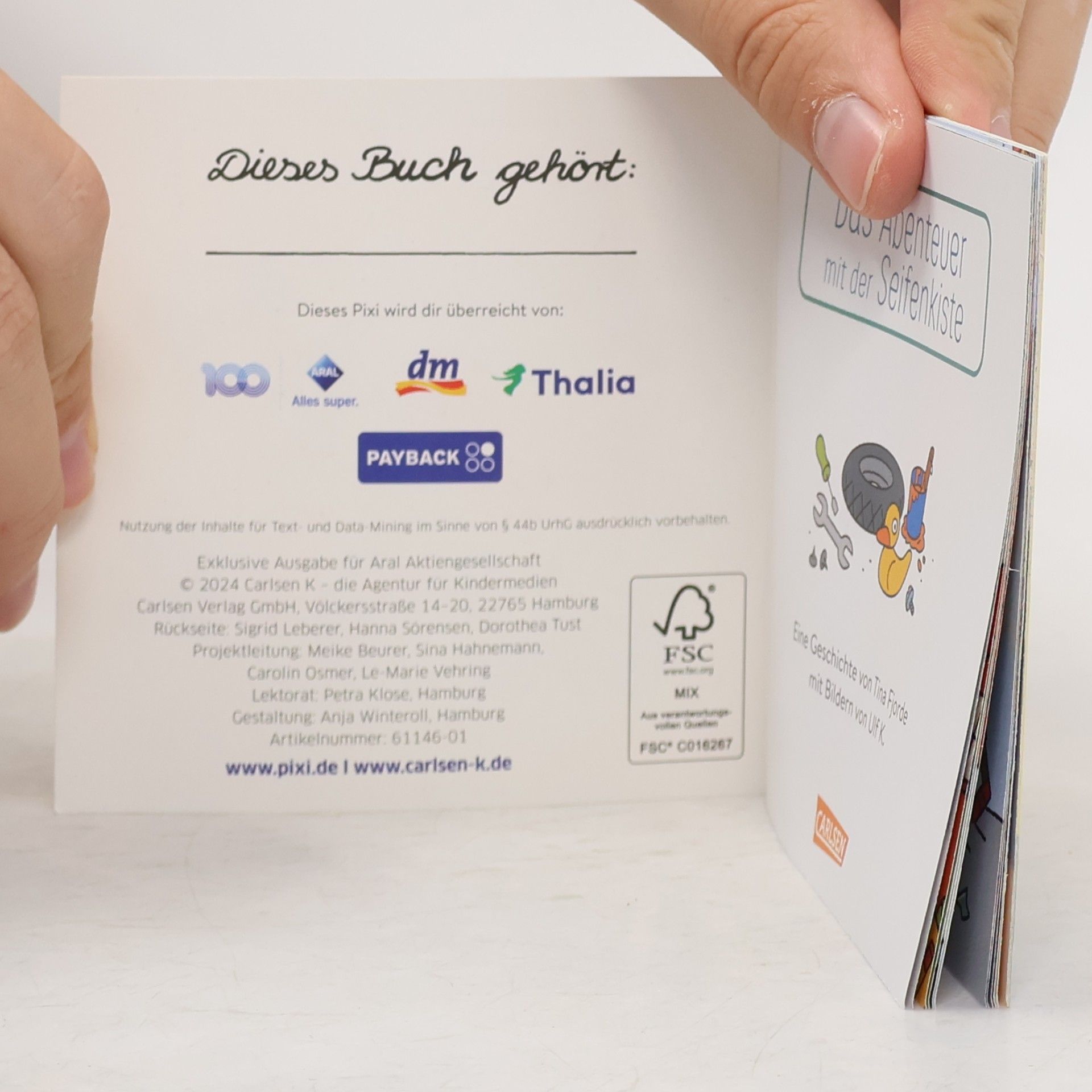 Various authors Das Abenteuer mit der Seifenkiste