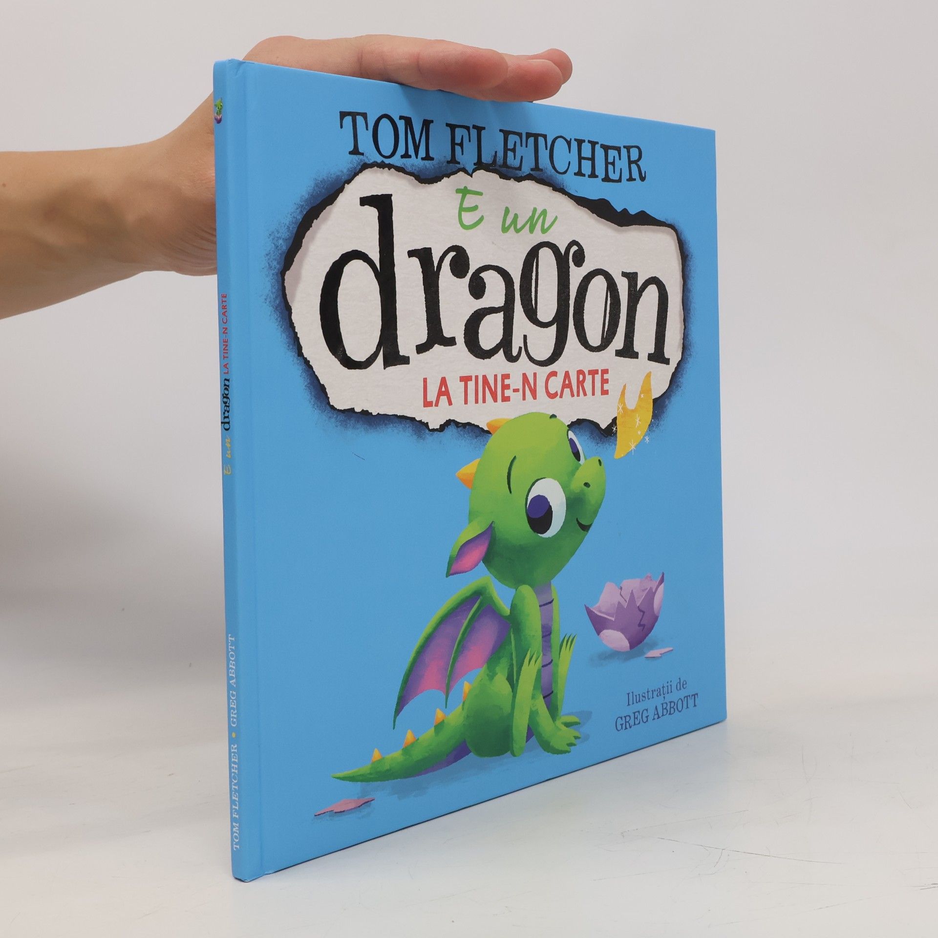 Vlad si cartea cu Genius: E un dragon la tine-n carte - Editie in limba romana