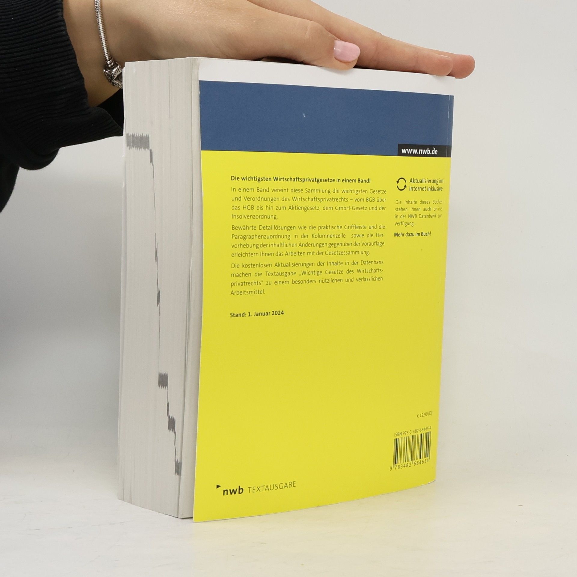 Autorenkollektiv Wichtige Gesetze des Wirtschaftsprivatrechts