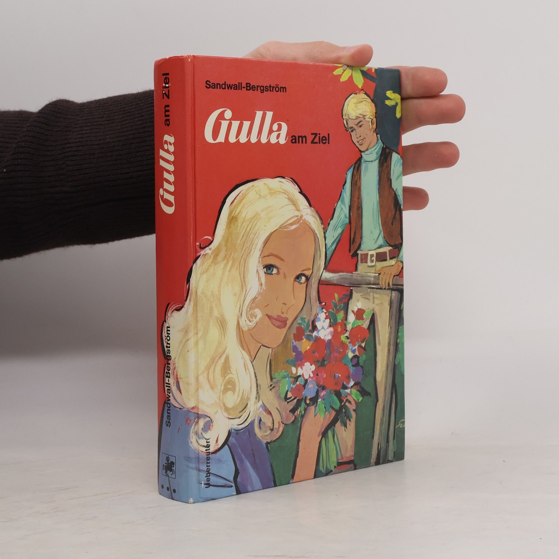 Martha Sandwall-Bergström Gulla am Ziel