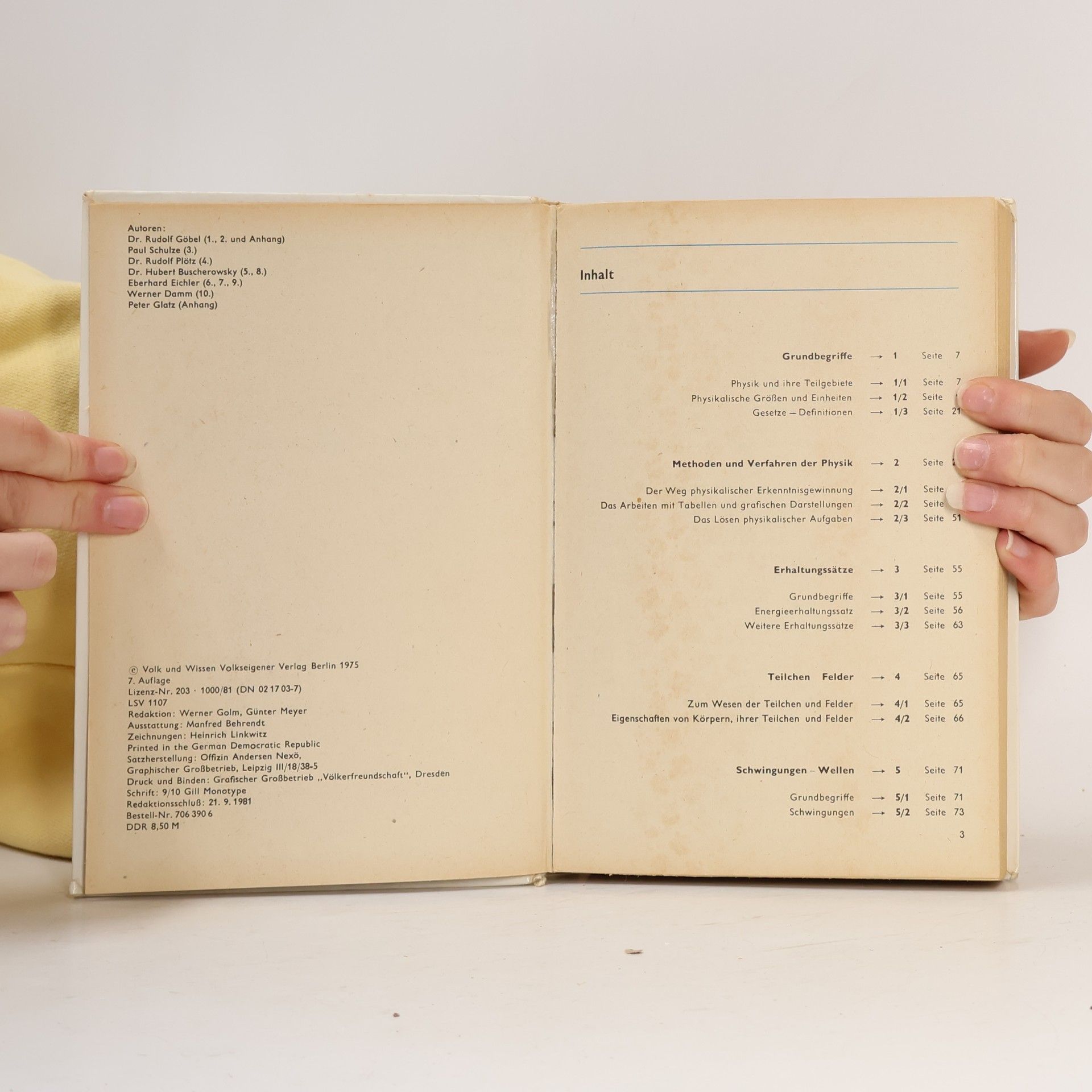 Dr. Rudolf Göbel Wissensspeicher Physik