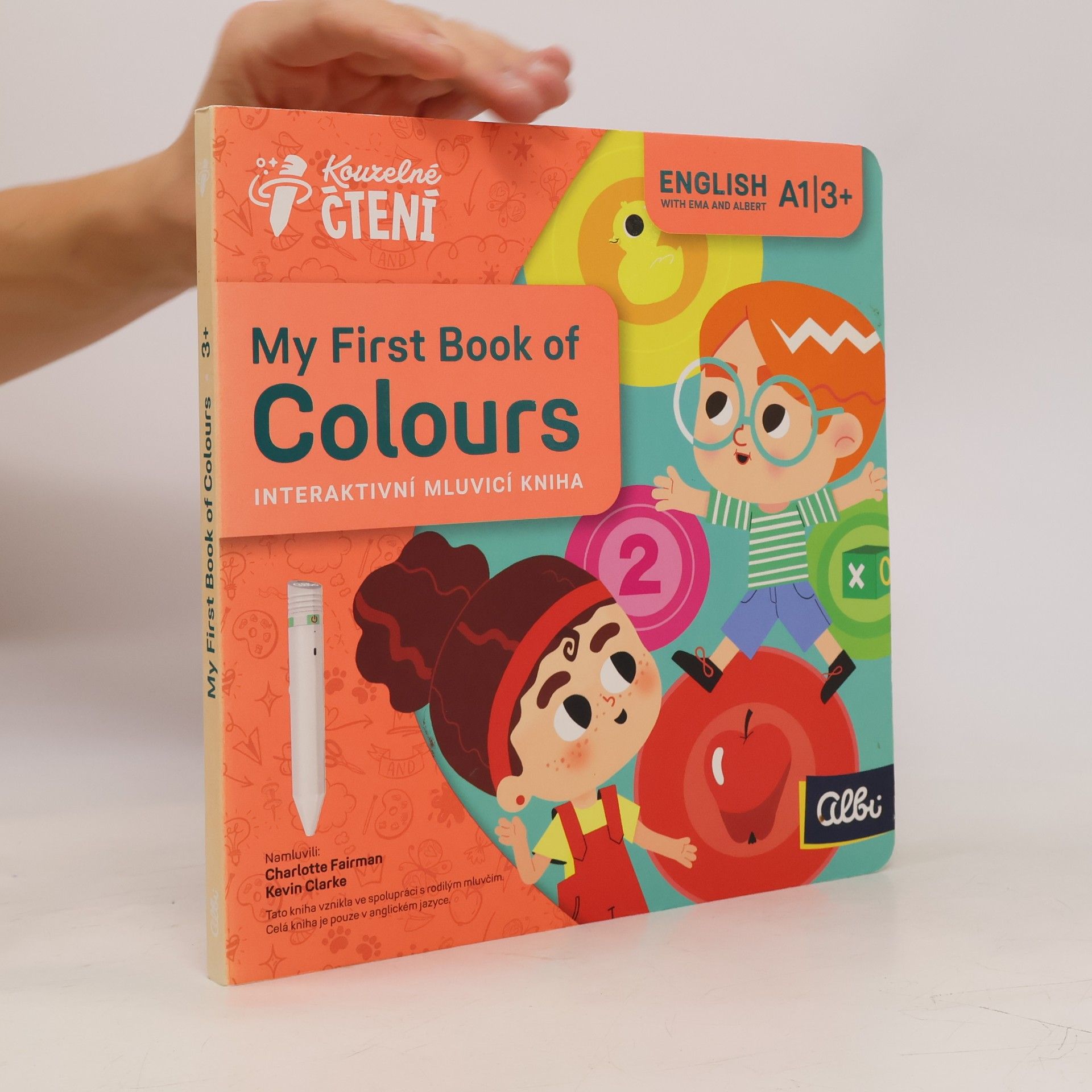 My first book of colours : interaktivní mluvící kniha