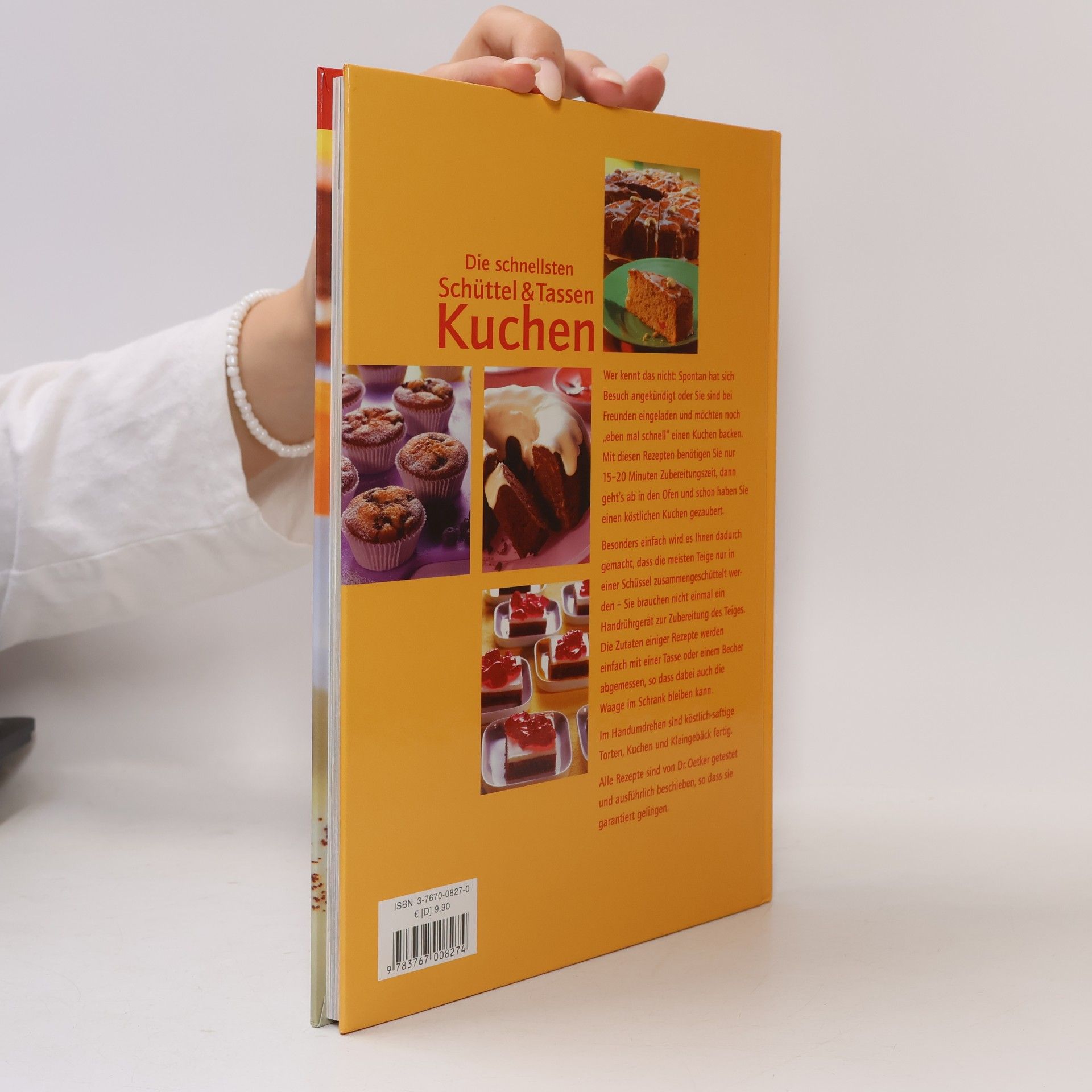 Sabine Puppe Die schnellsten Schüttel- & Tassenkuchen, Dr. Oetker
